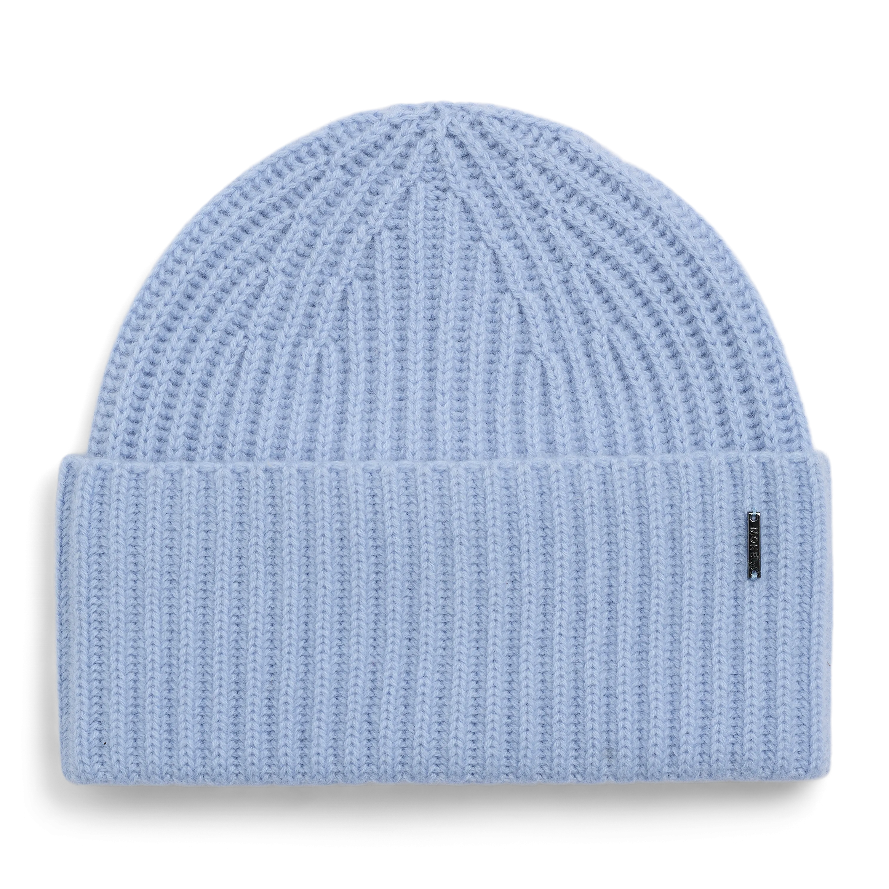 Alba Cashmere Beanie - Light Blue