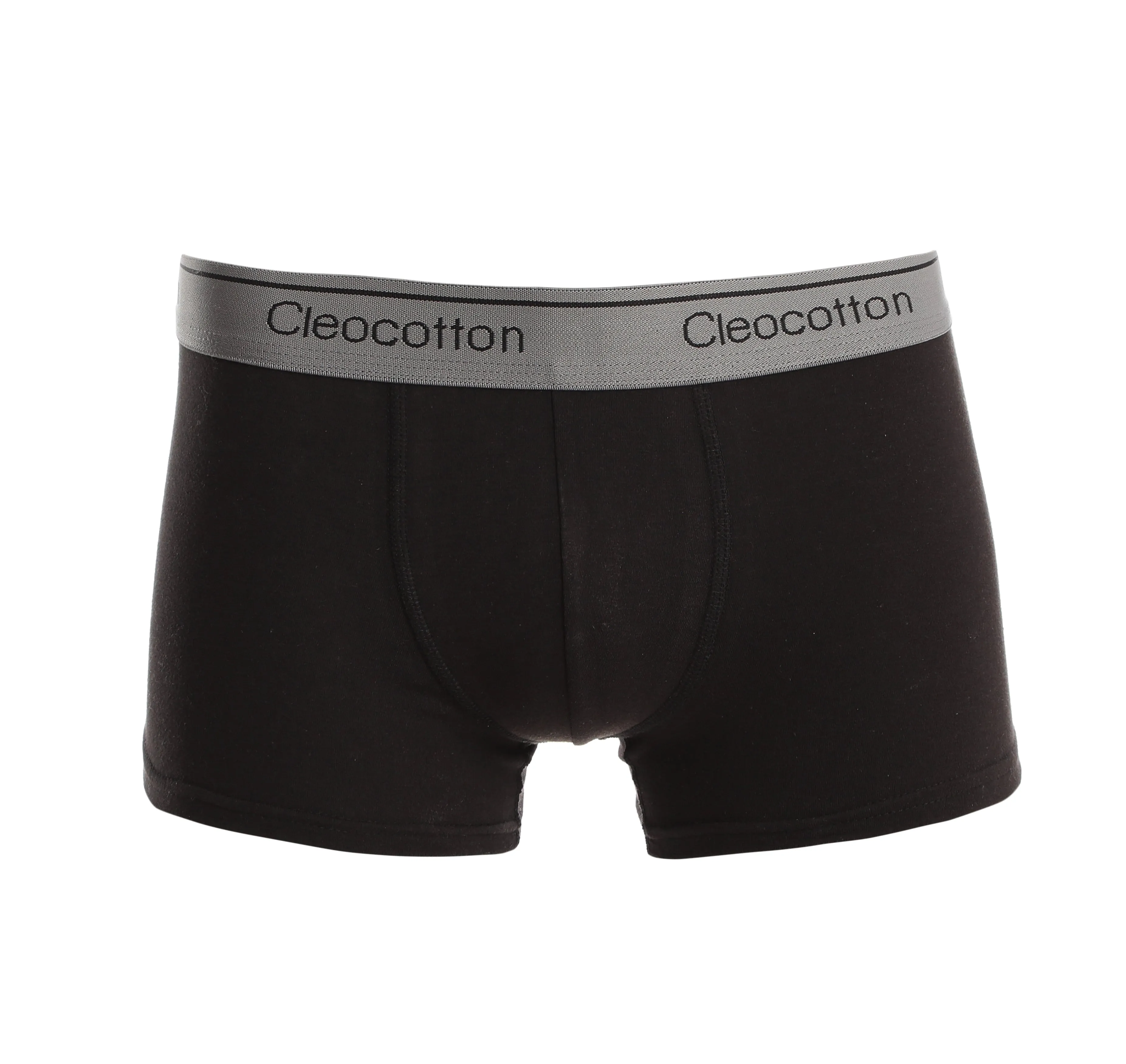 ASSORTED CLEOCOTTON PREMIUM COTTON RICH STRETCH BOXER BRIEF - 4 PK