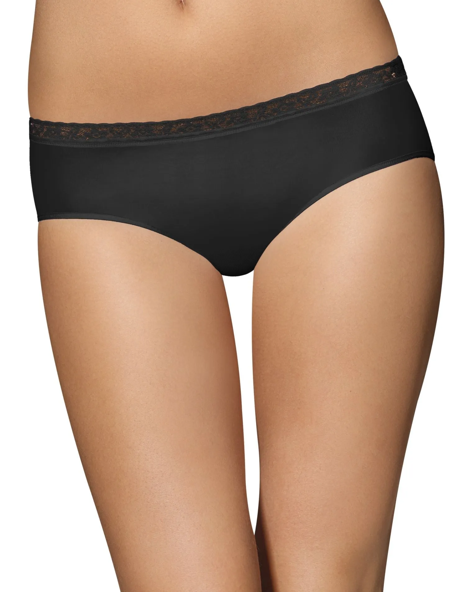 Bali Comfort Revolution Seamless Lace Hipster Panty