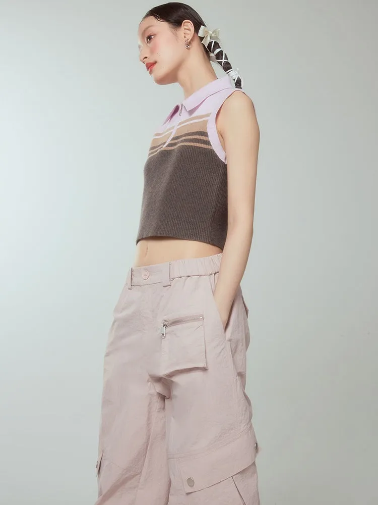 Casual Straight Cargo Pants