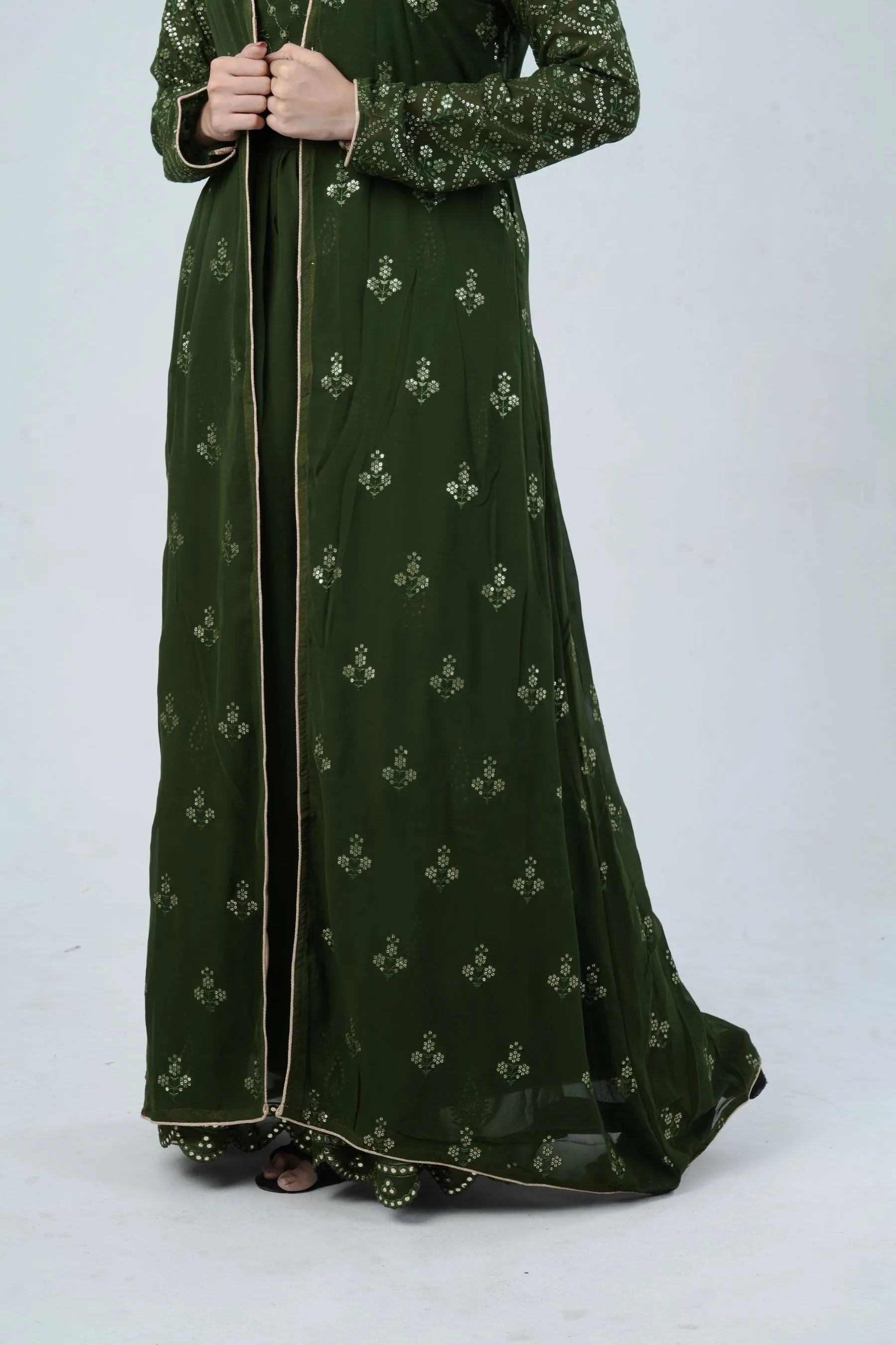 Effortlessly Chic Real Georgette Crop Top & Plazzo Set for Stylish Looks