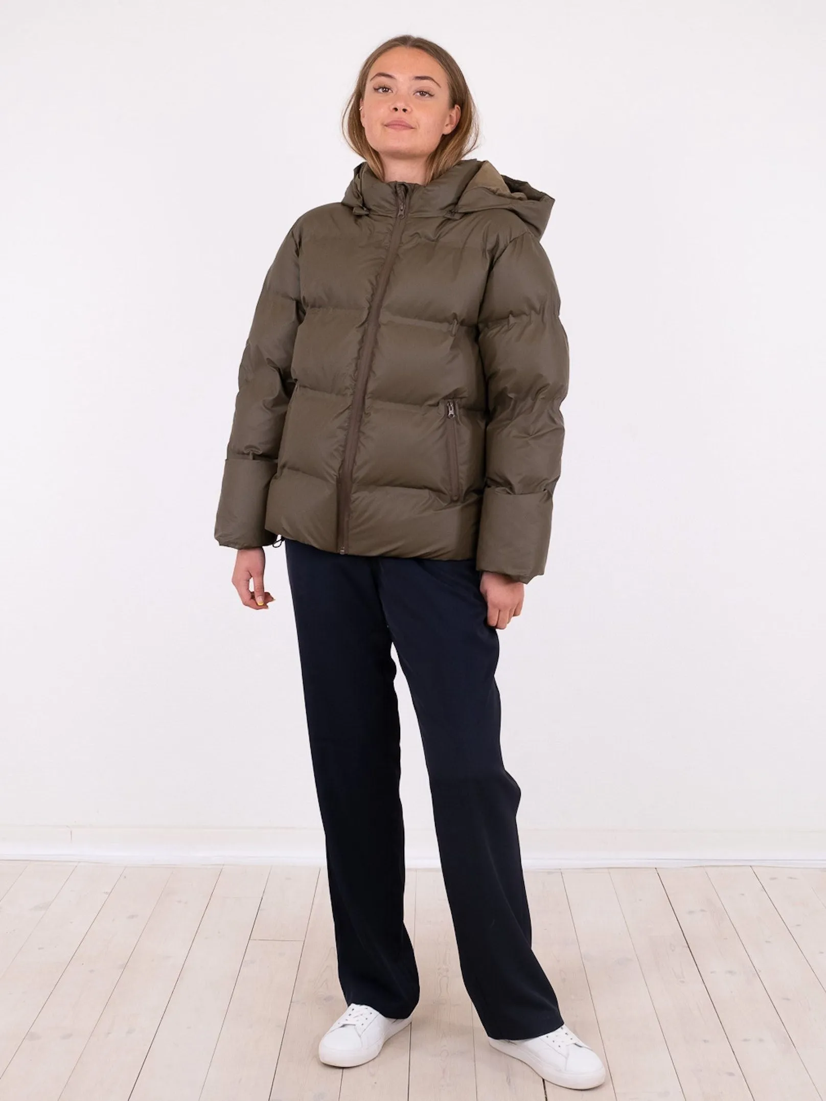 Fox C Puffer Jacket - Army