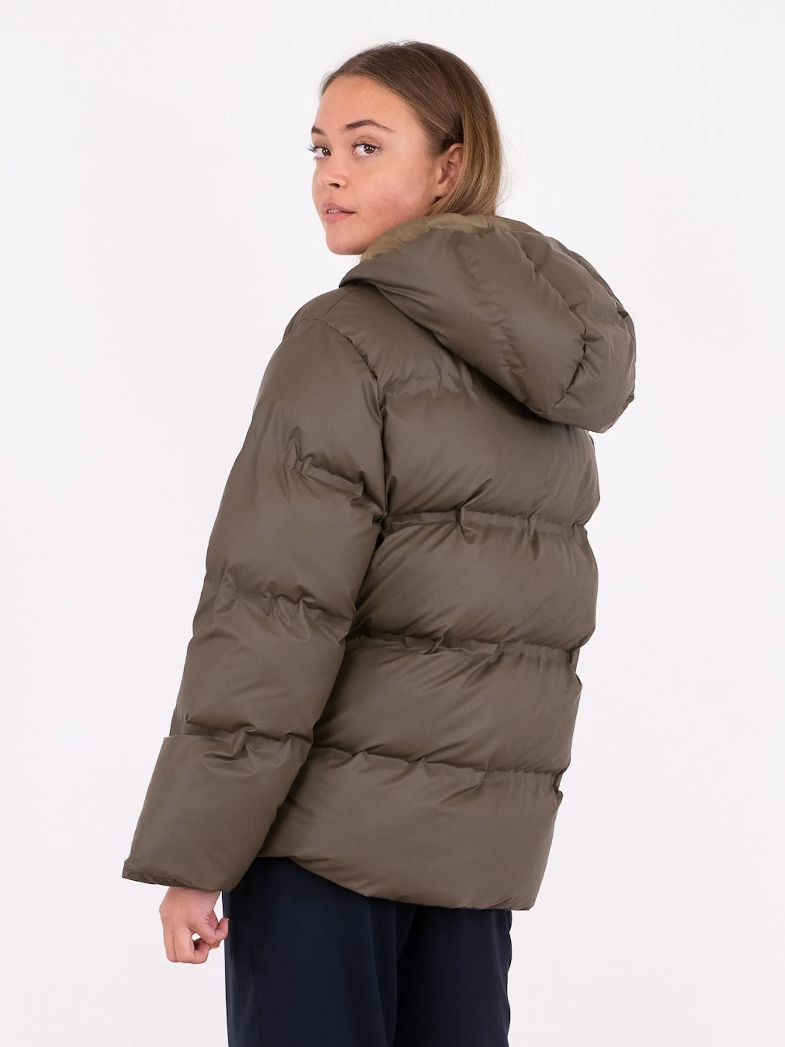 Fox C Puffer Jacket - Army