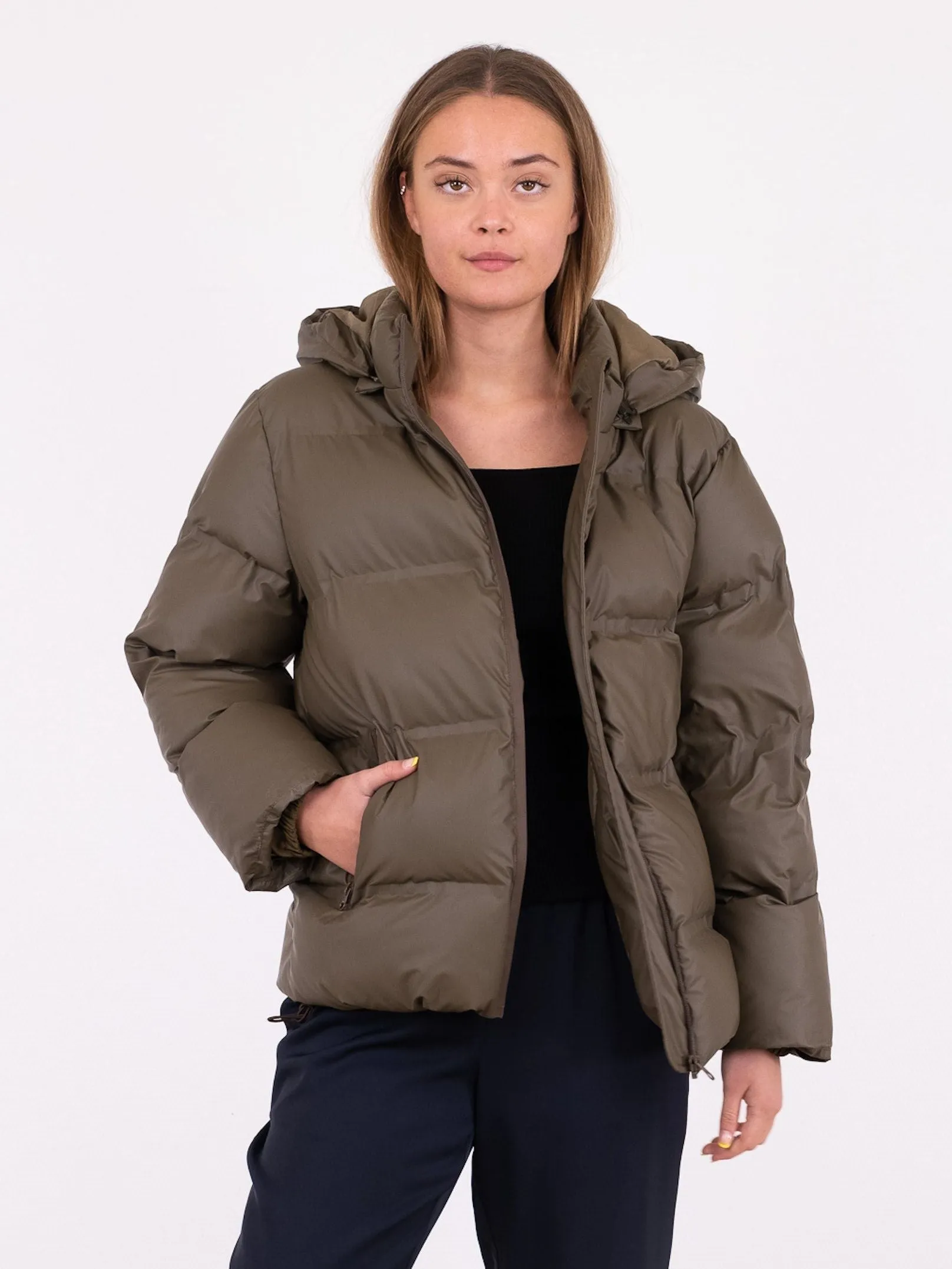 Fox C Puffer Jacket - Army