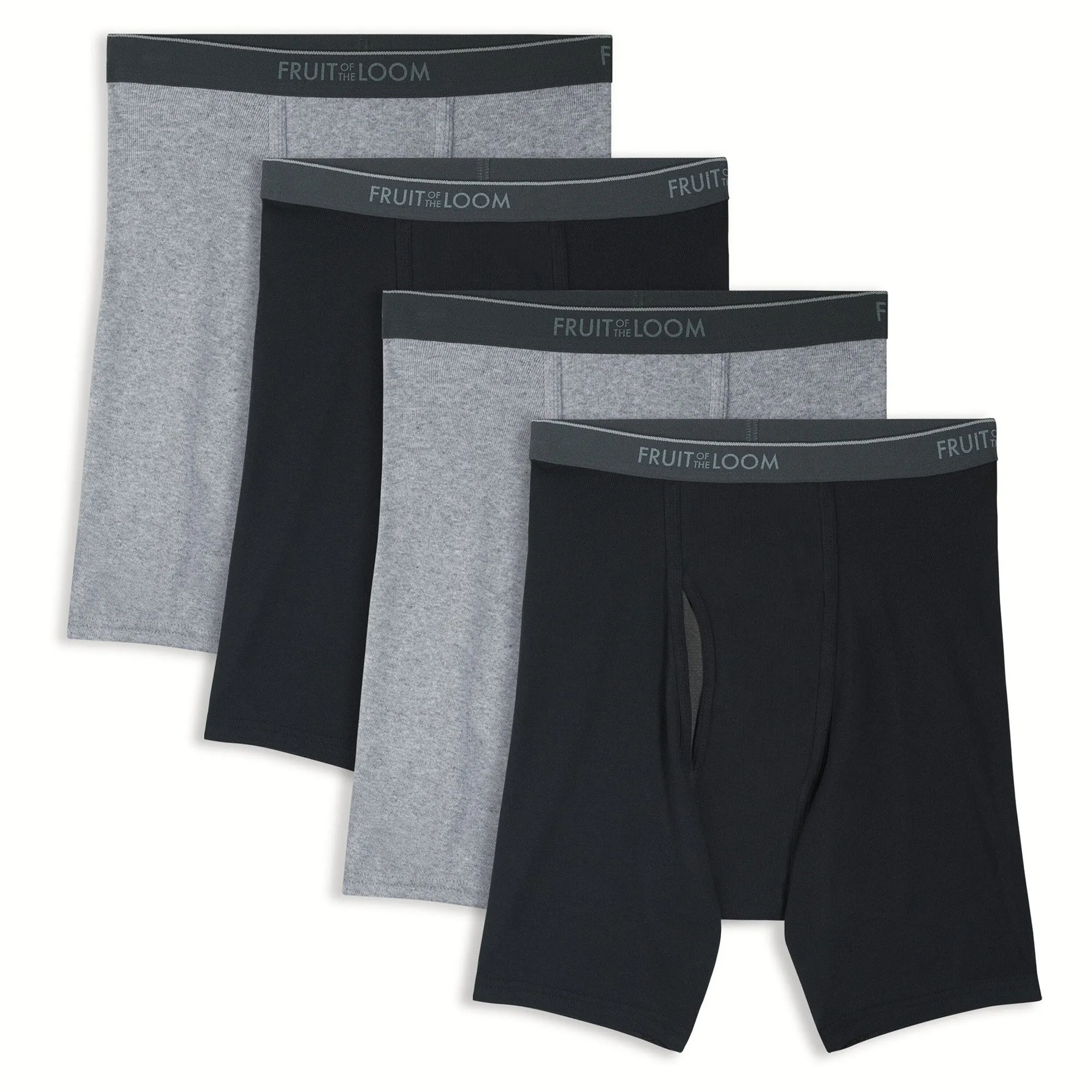 Fruit of the Loom Men's Breathable Boxer Briefs 4pk. - M-XL