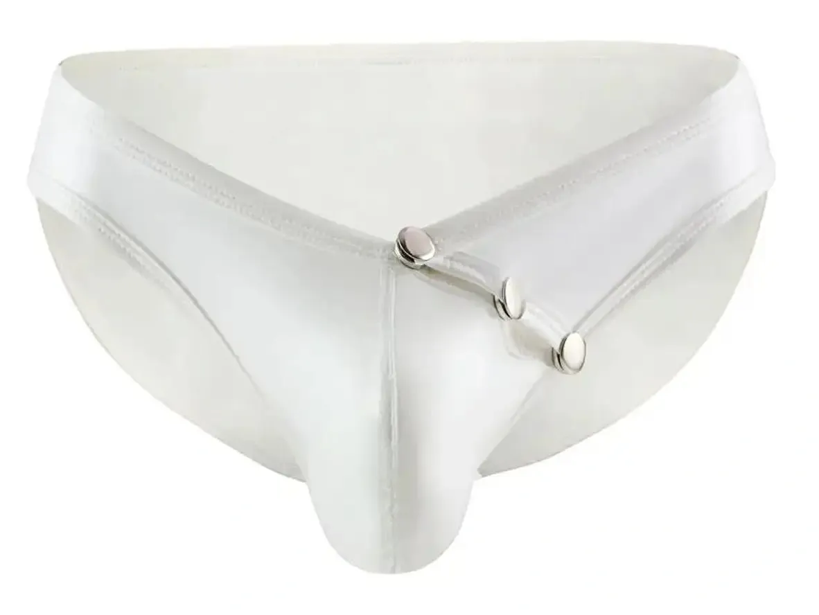 Gay Briefs | CIOKICX Underwear Faux Leather Briefs
