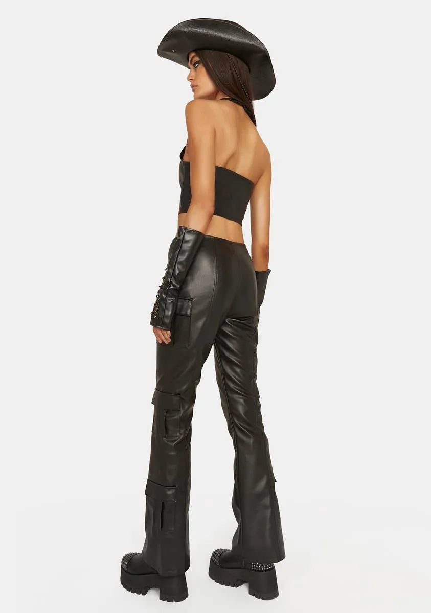 Groundwork Cargo Flare Pants