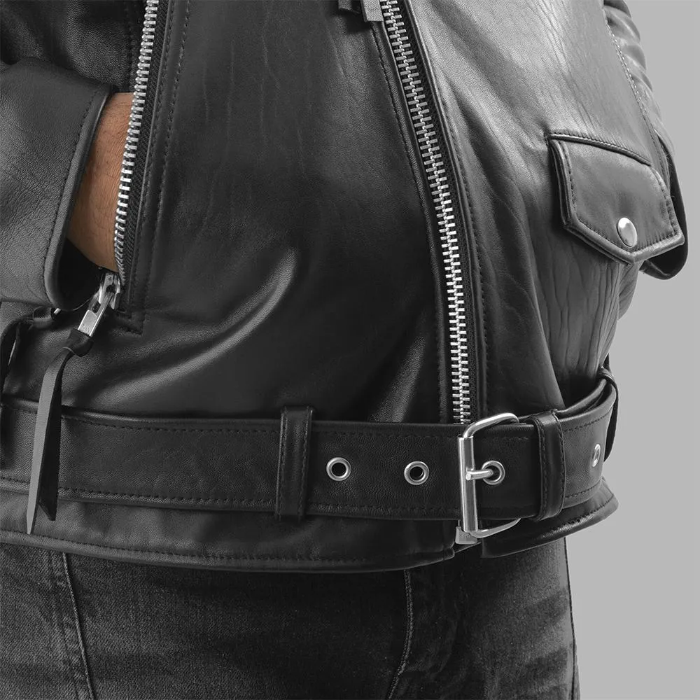 Jay Mens Fashion Leather Jacket