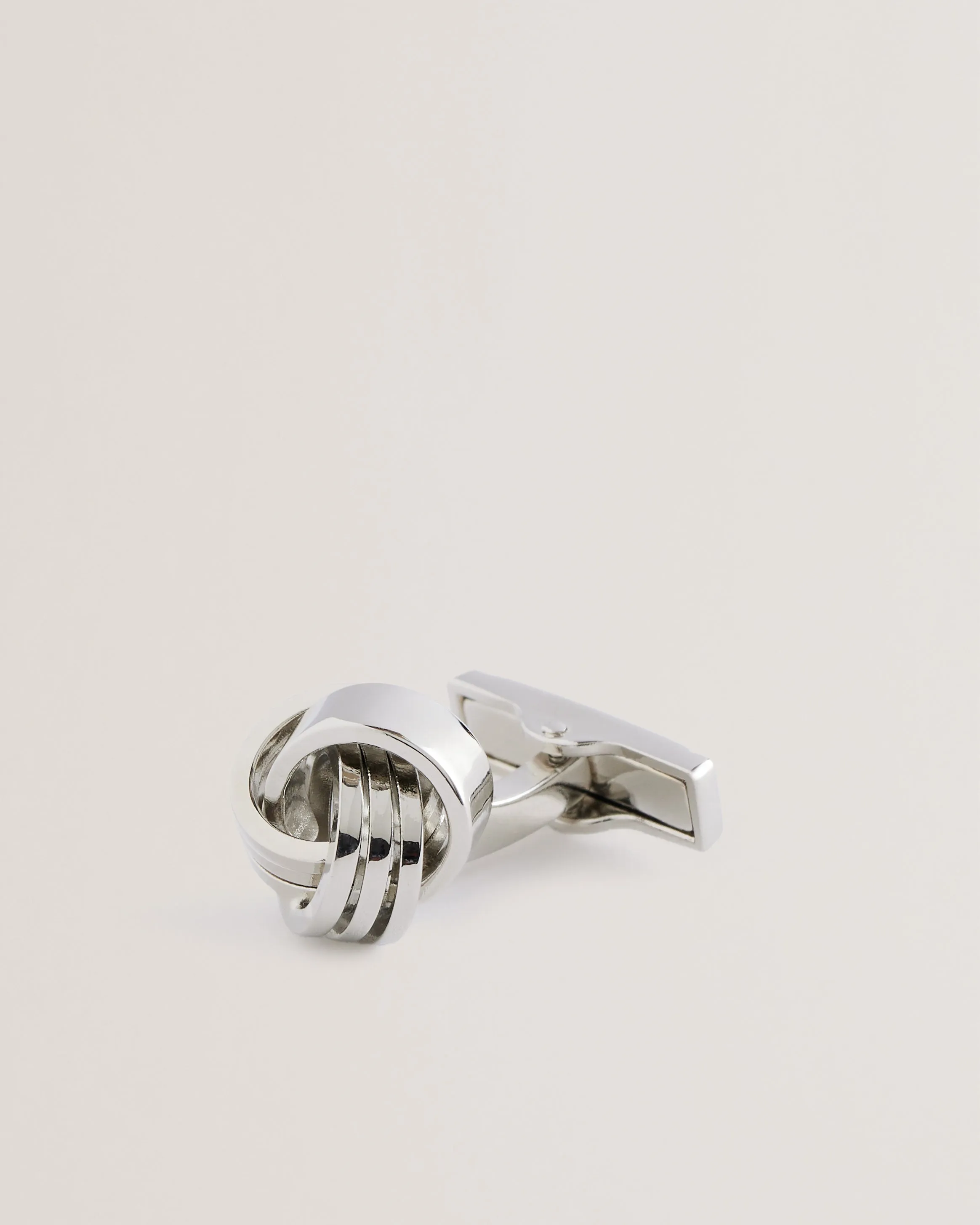 Knoted Knotted Cufflinks Silver