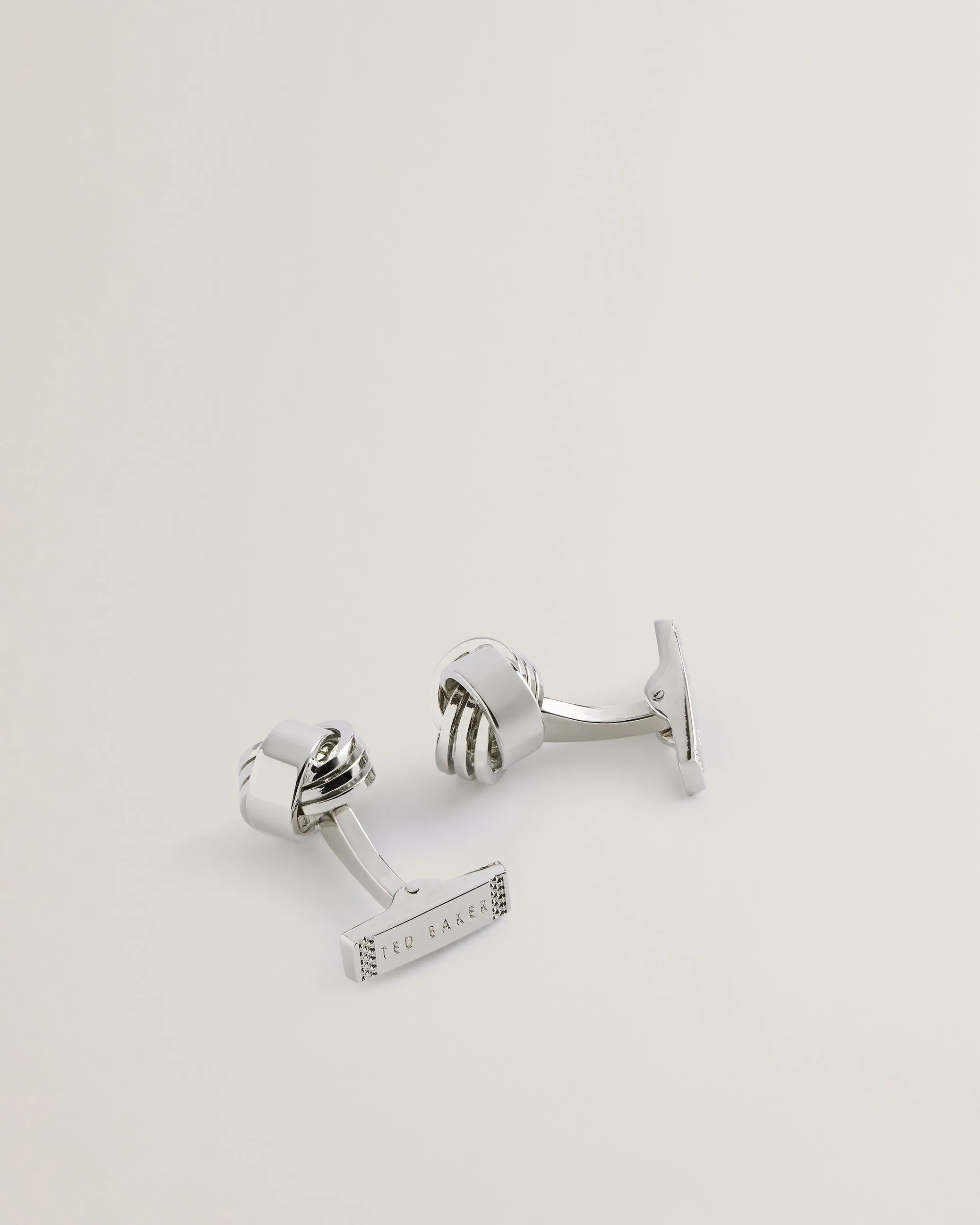 Knoted Knotted Cufflinks Silver