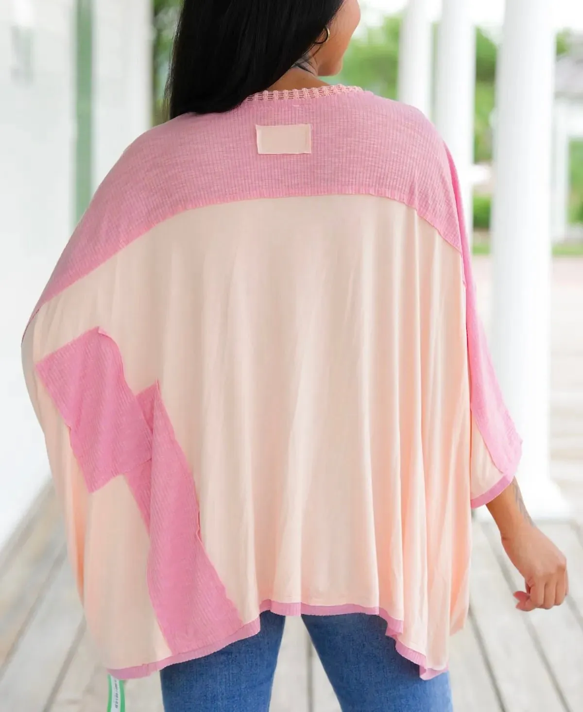 LOVELY DAY OVERSIZED TOP BY POL