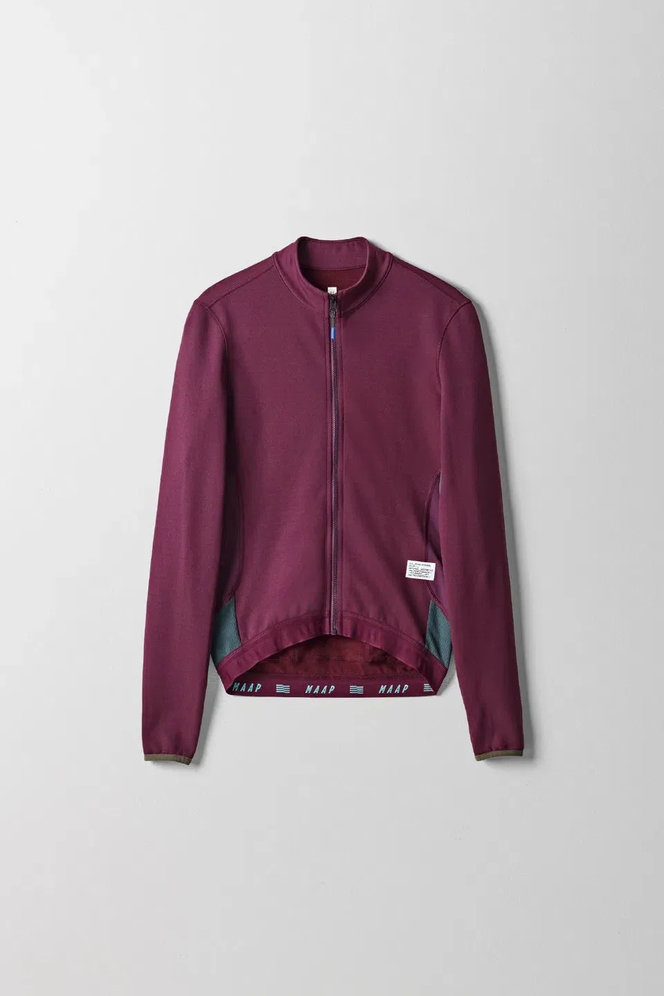 MAAP Alt Road Long Sleeve Jersey - Burgundy
