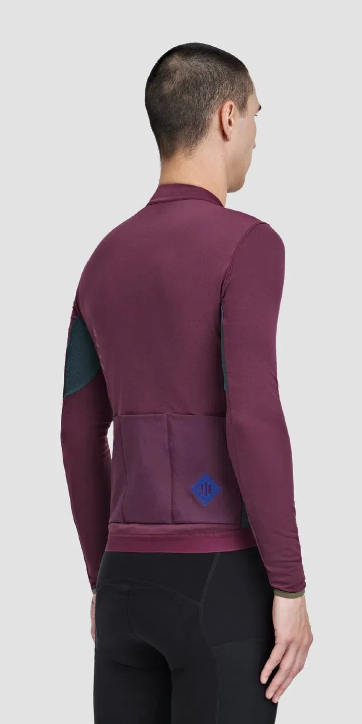 MAAP Alt Road Long Sleeve Jersey - Burgundy