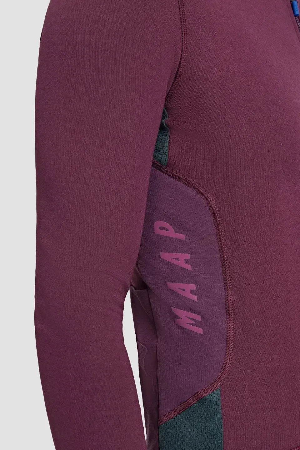 MAAP Alt Road Long Sleeve Jersey - Burgundy