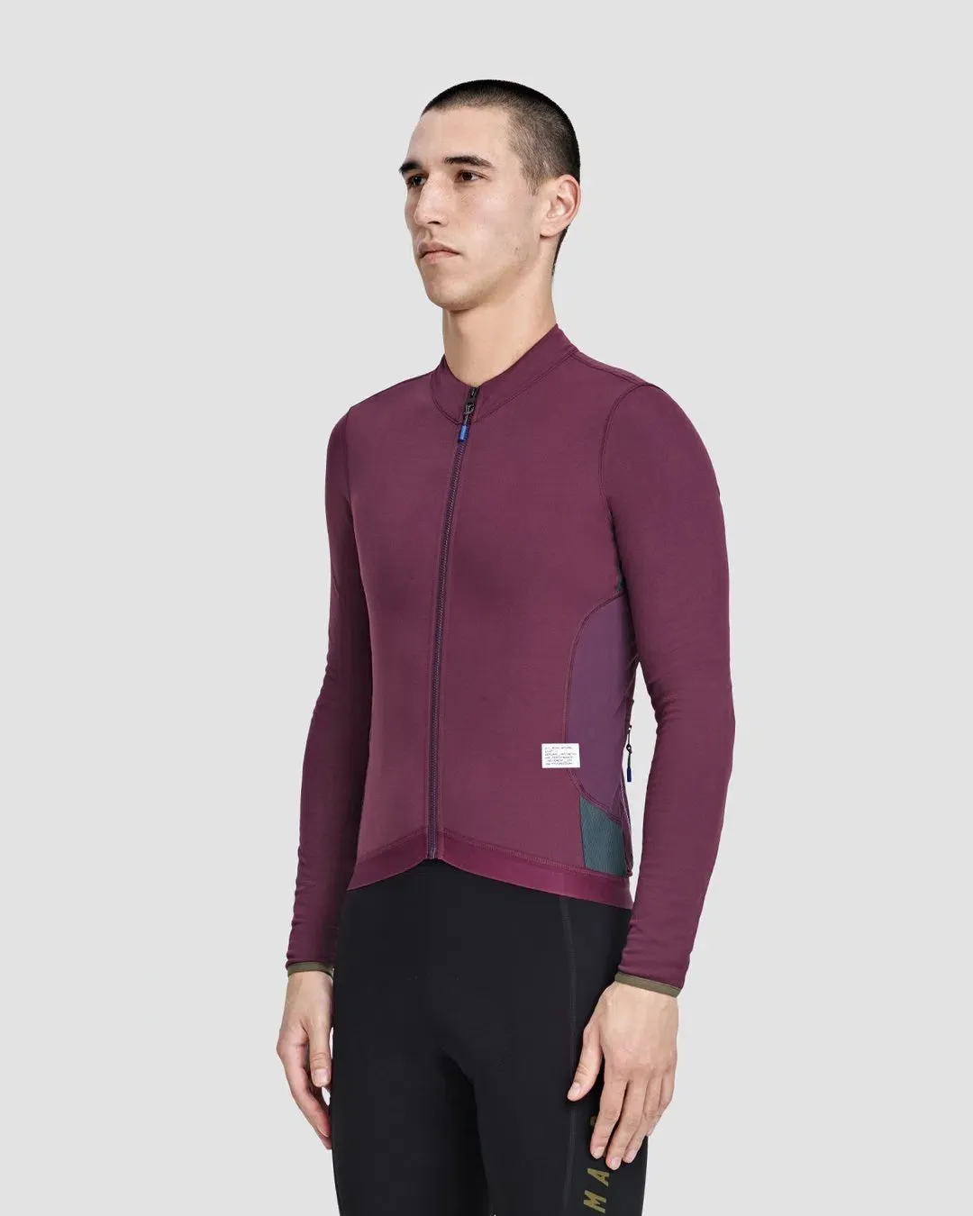 MAAP Alt Road Long Sleeve Jersey - Burgundy