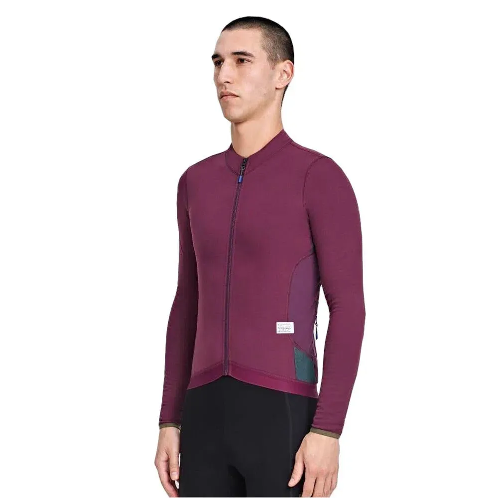 MAAP Alt Road Long Sleeve Jersey - Burgundy
