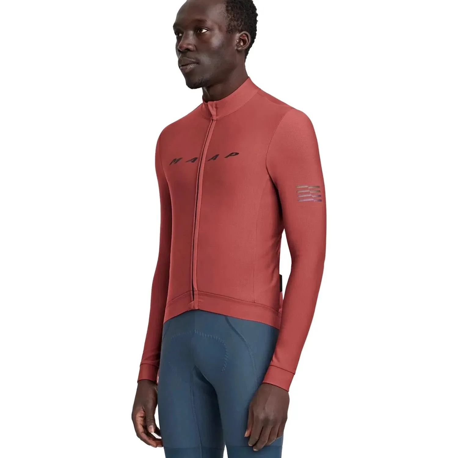 MAAP Evade Thermal LS Jersey - Henna AW2022
