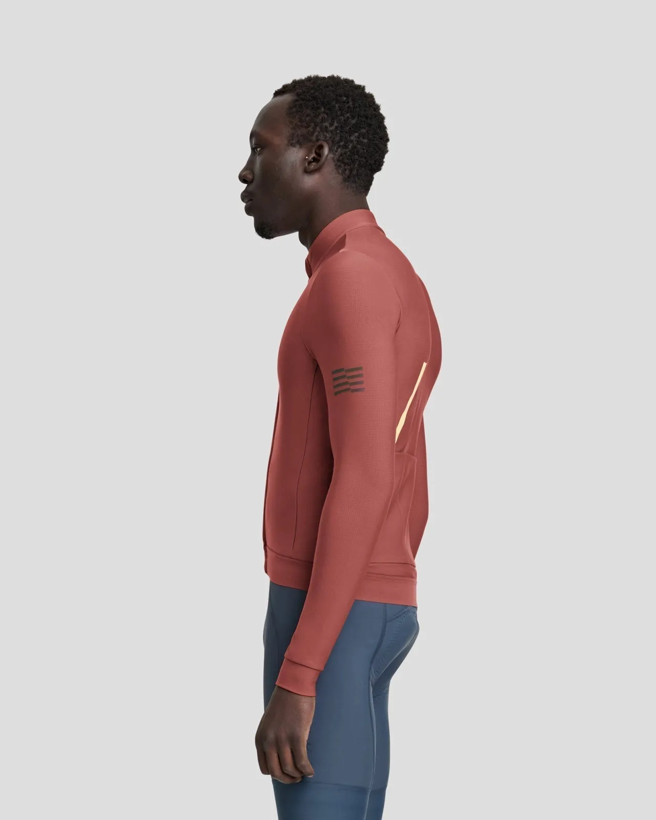 MAAP Evade Thermal LS Jersey - Henna AW2022