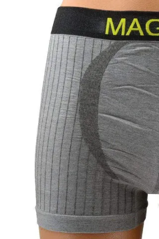 Men's Boxers, Cotton & Bamboo Charcoal Infused Low Rise Trunk Underwear (2 Pack)