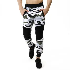 Mens Elastic Waist Jogger Pants