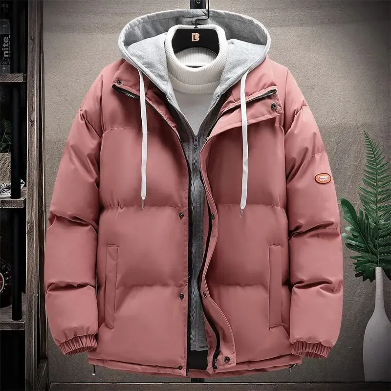 Men's Trendy Puffer Jacket with Hood | Ideal for Autumn/Winter