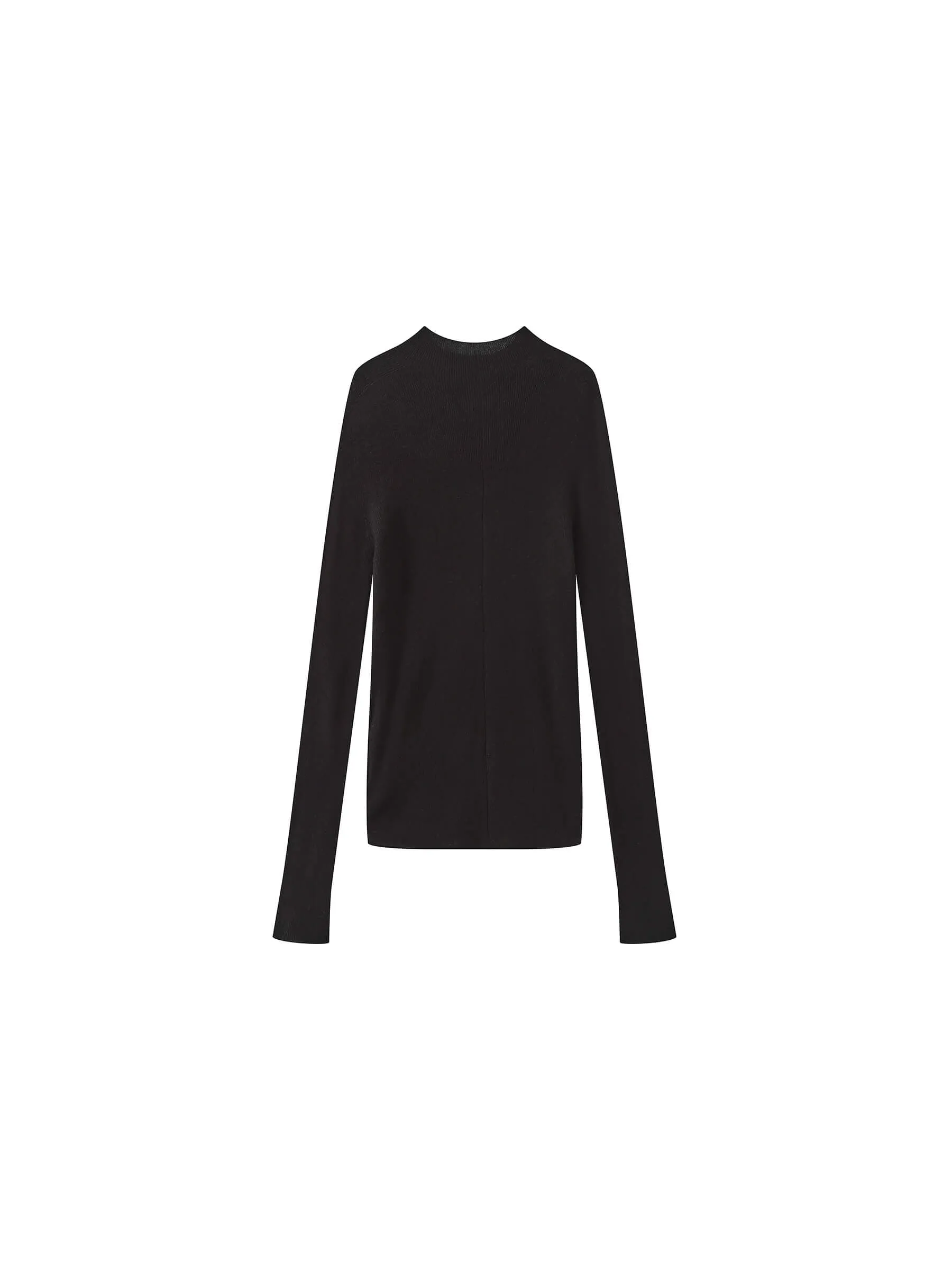 Merino Wool Turtleneck Knitwear Jumper