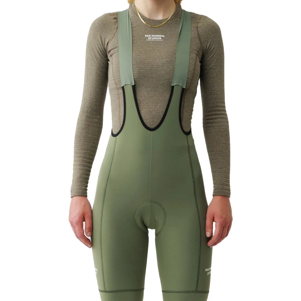 PAS NORMAL STUDIOS Essential Women Thermal Long Bibs - Dark Celeste