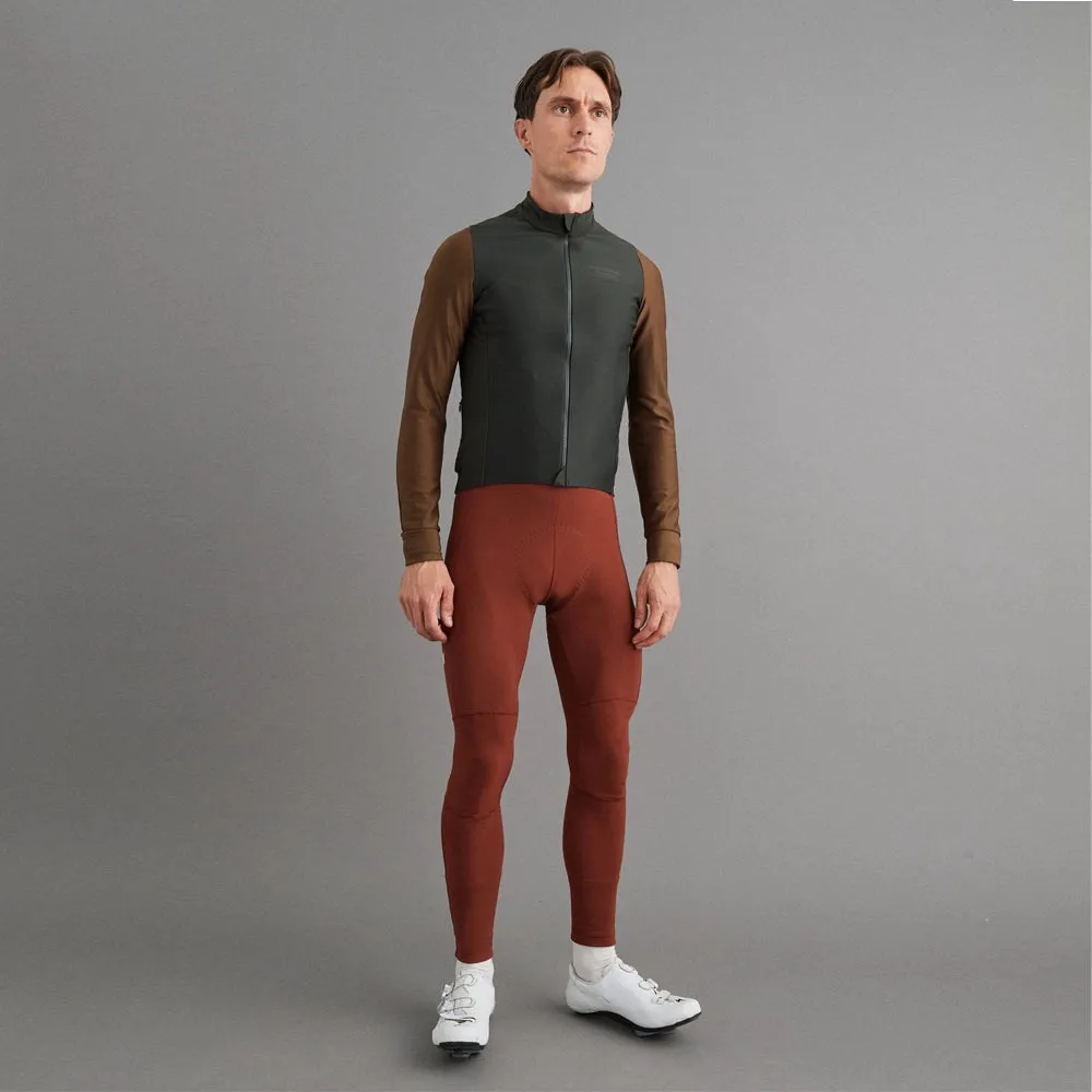PAS NORMAL STUDIOS Mechanism Thermal Long Sleeve Jersey - Dark Olive/Army Brown