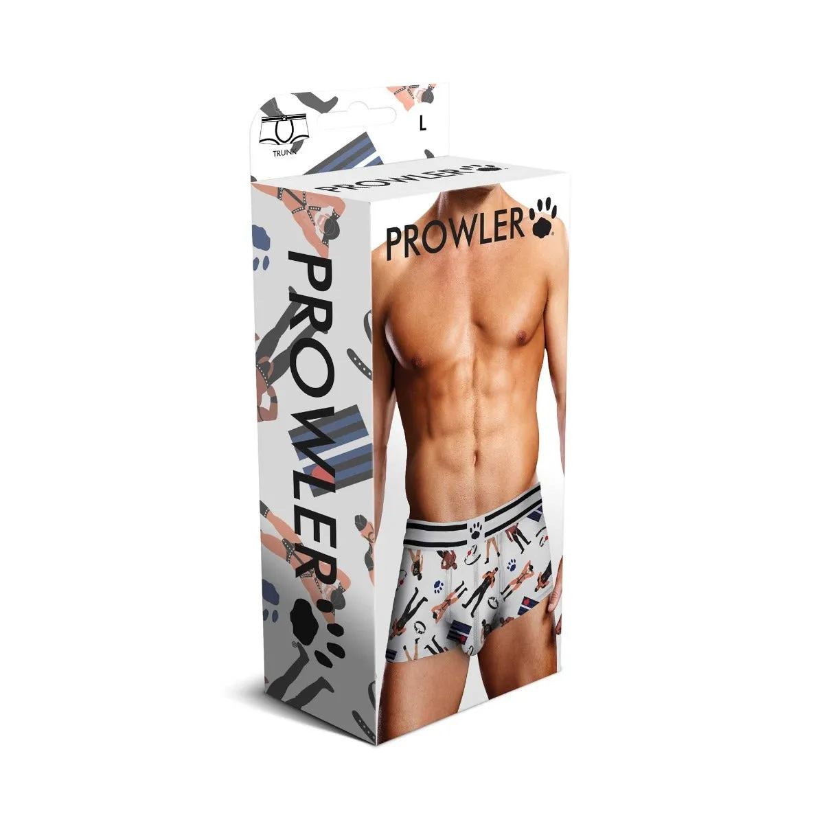 Prowler Leather Pride Trunk Black White