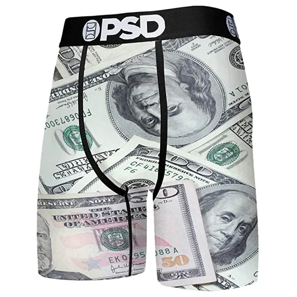 PSD Mens Green Cash Underwear - E32011007-GRN-XL