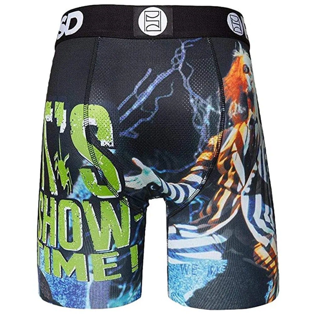PSD Mens Green Its Show Time Boxer Brief Underwear