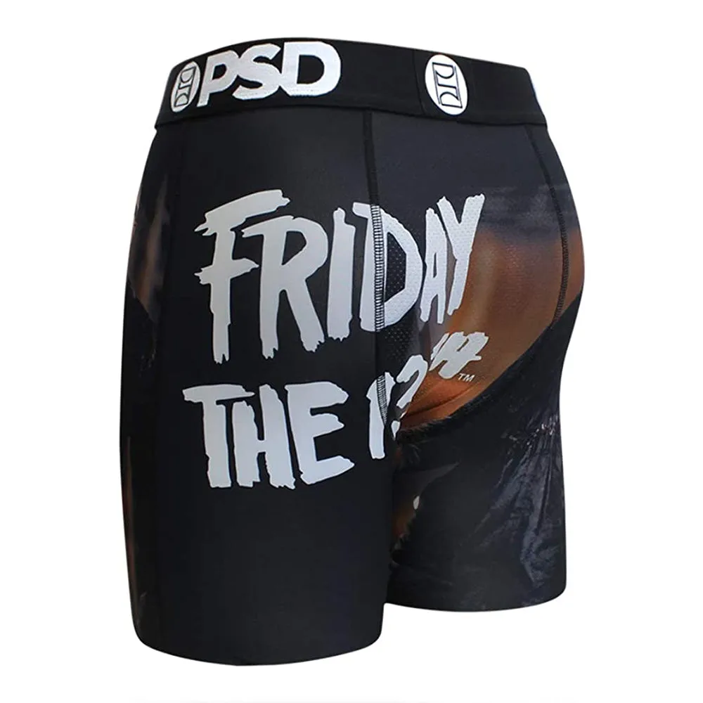 PSD Mens Stretch Long Lasting Boxer Briefs Freddie Claw Underwear - E31911119-BLK-XXL