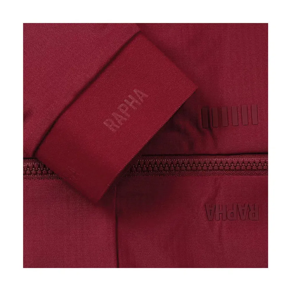 RAPHA Pro Team Long Sleeve Thermal Jersey AW2023 - BFS Dark Red