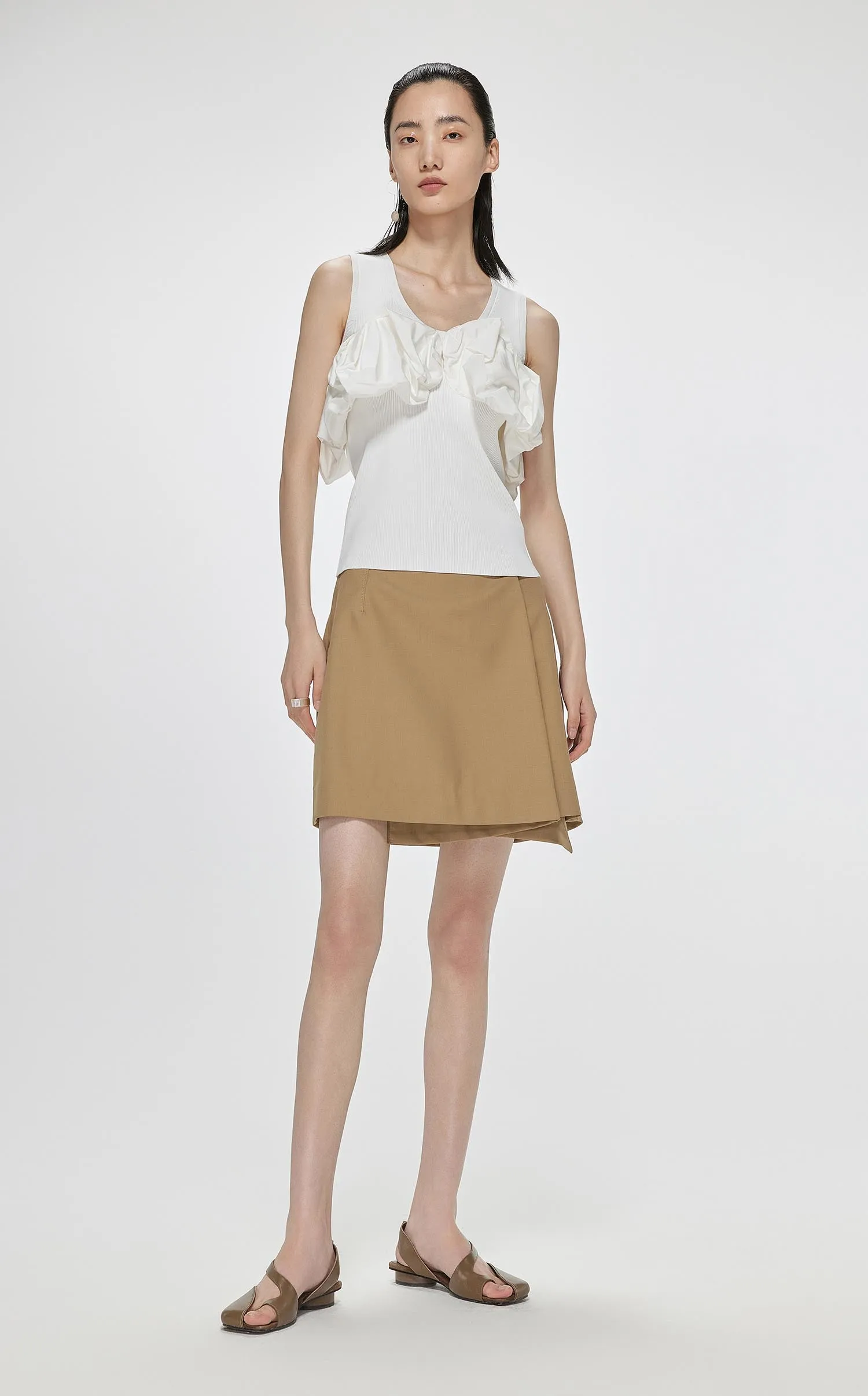 Skirts / JNBY Multi-Layer Hem Short Skirt