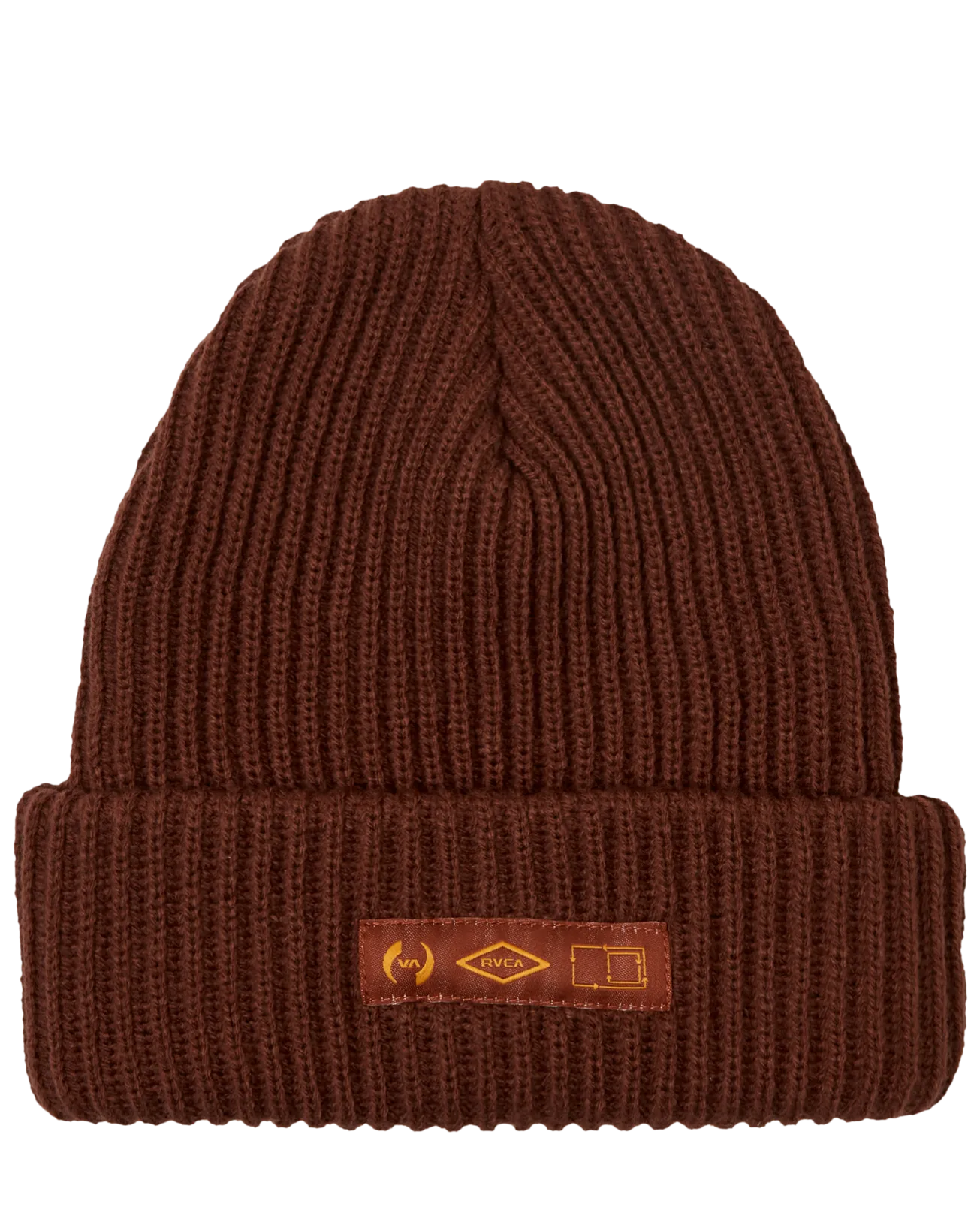 Stacked Beanie in Red Earth