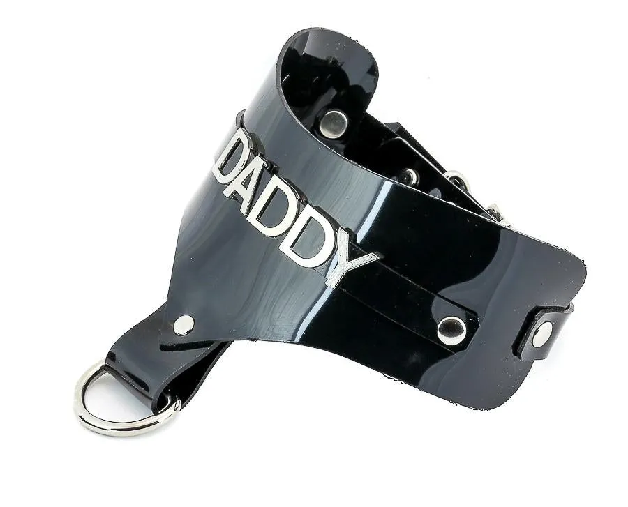 Steel Letter Vinyl Clear Name Choker