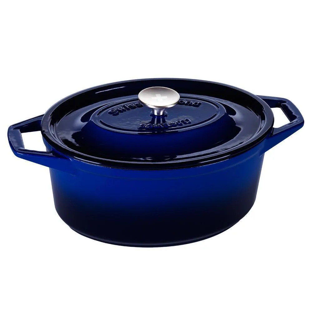 Swiss Diamond - Cast Iron Oval Casserole