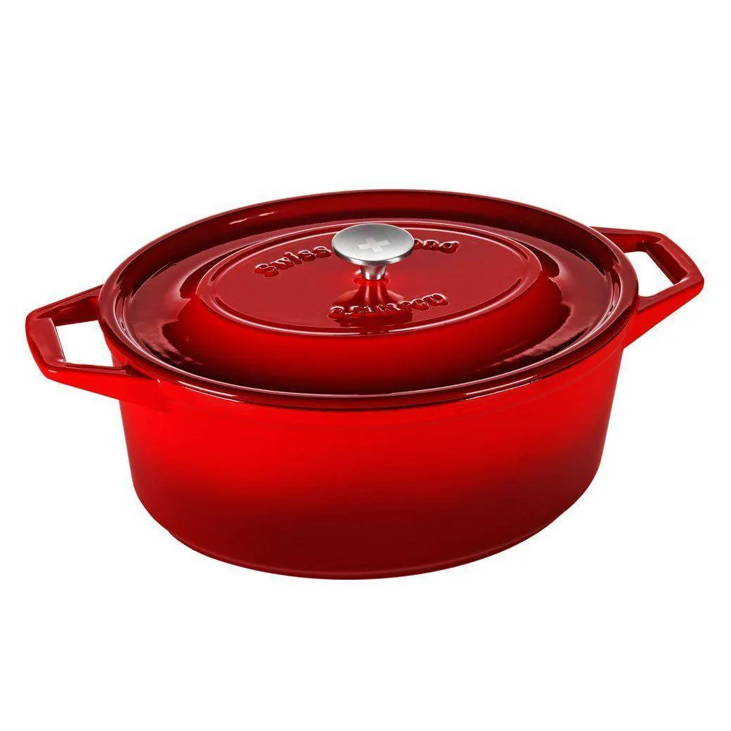 Swiss Diamond - Cast Iron Oval Casserole