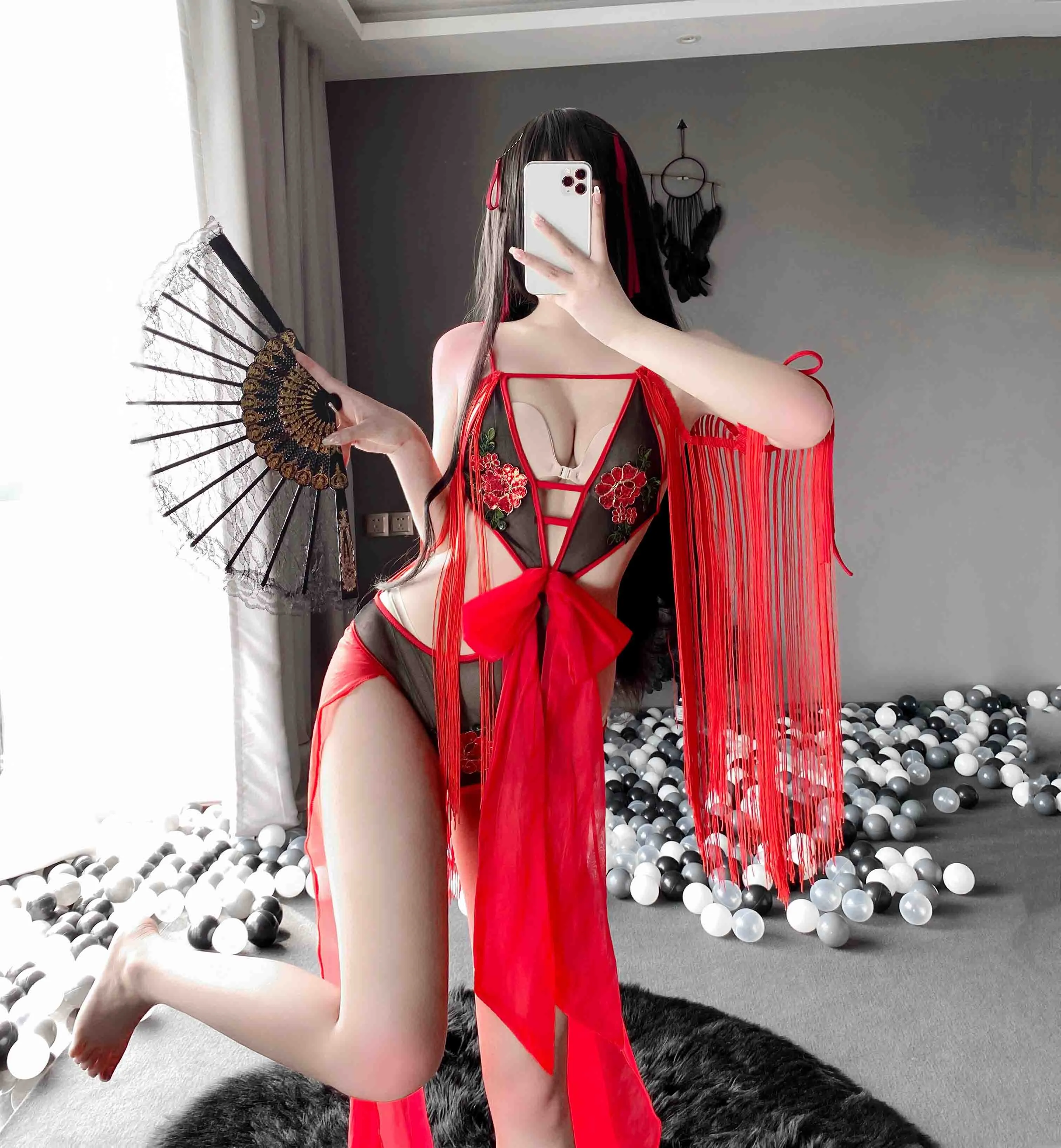 T-2460 Ancient Chinese style sexy dancer set