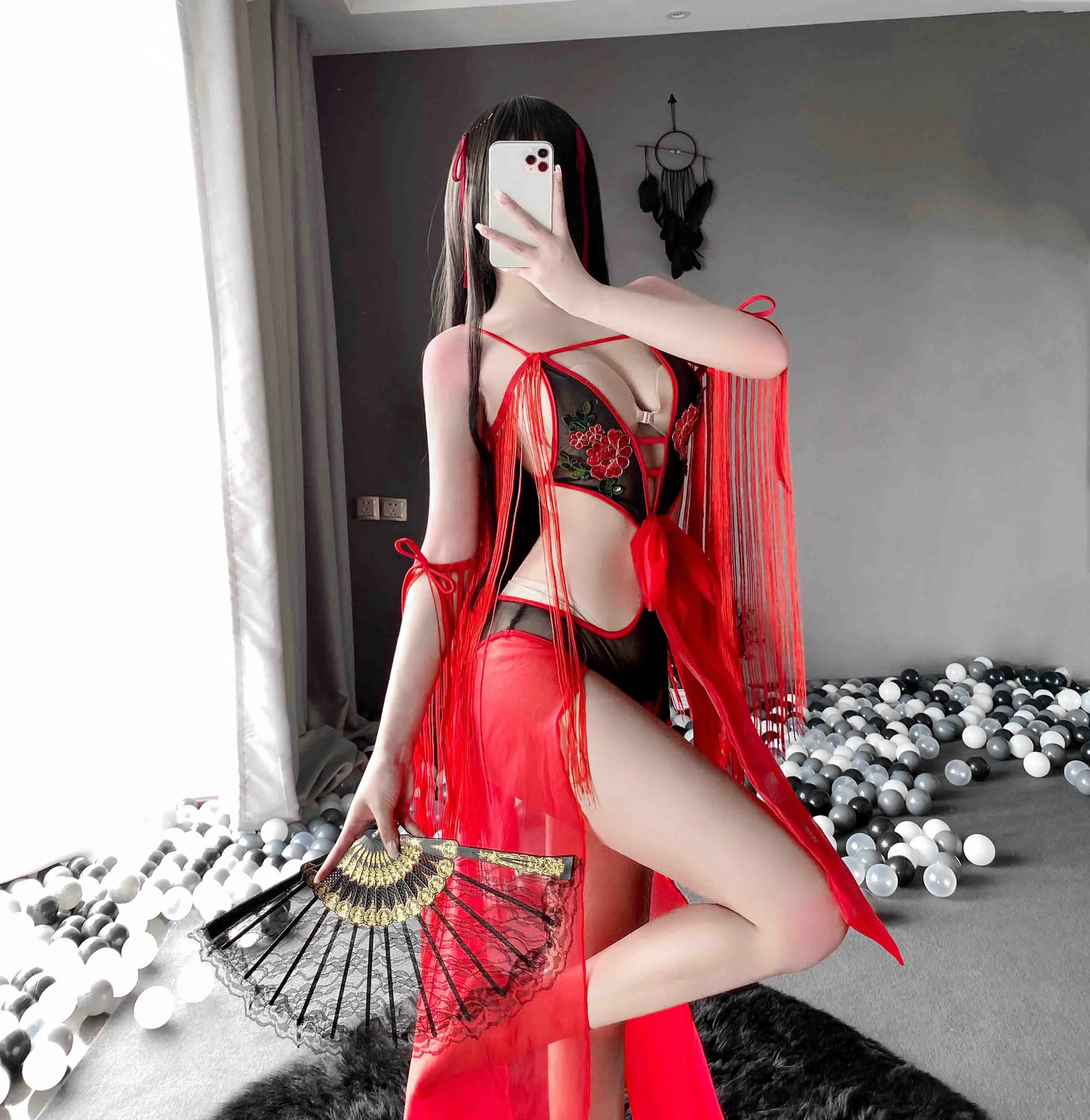 T-2460 Ancient Chinese style sexy dancer set