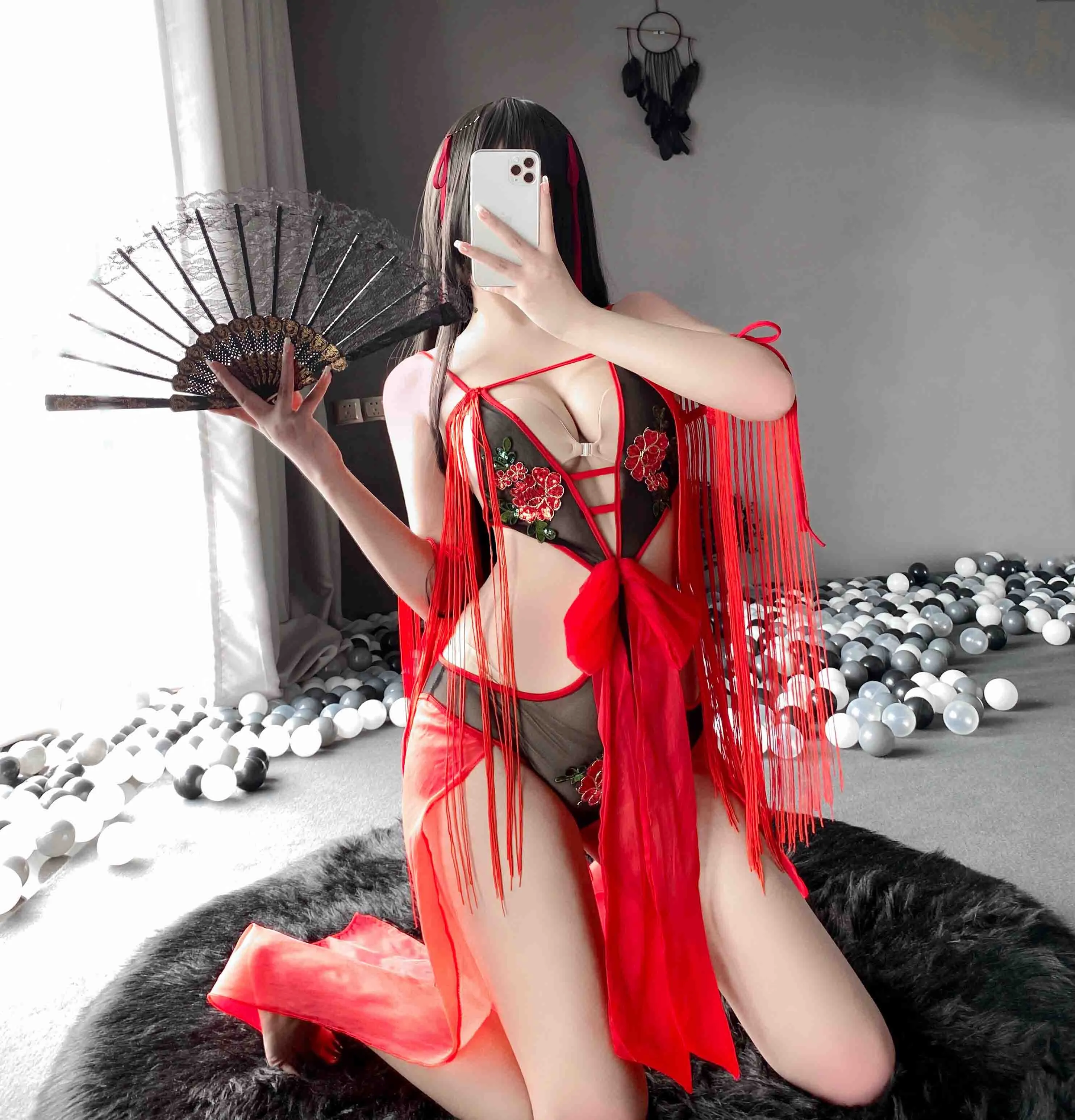 T-2460 Ancient Chinese style sexy dancer set