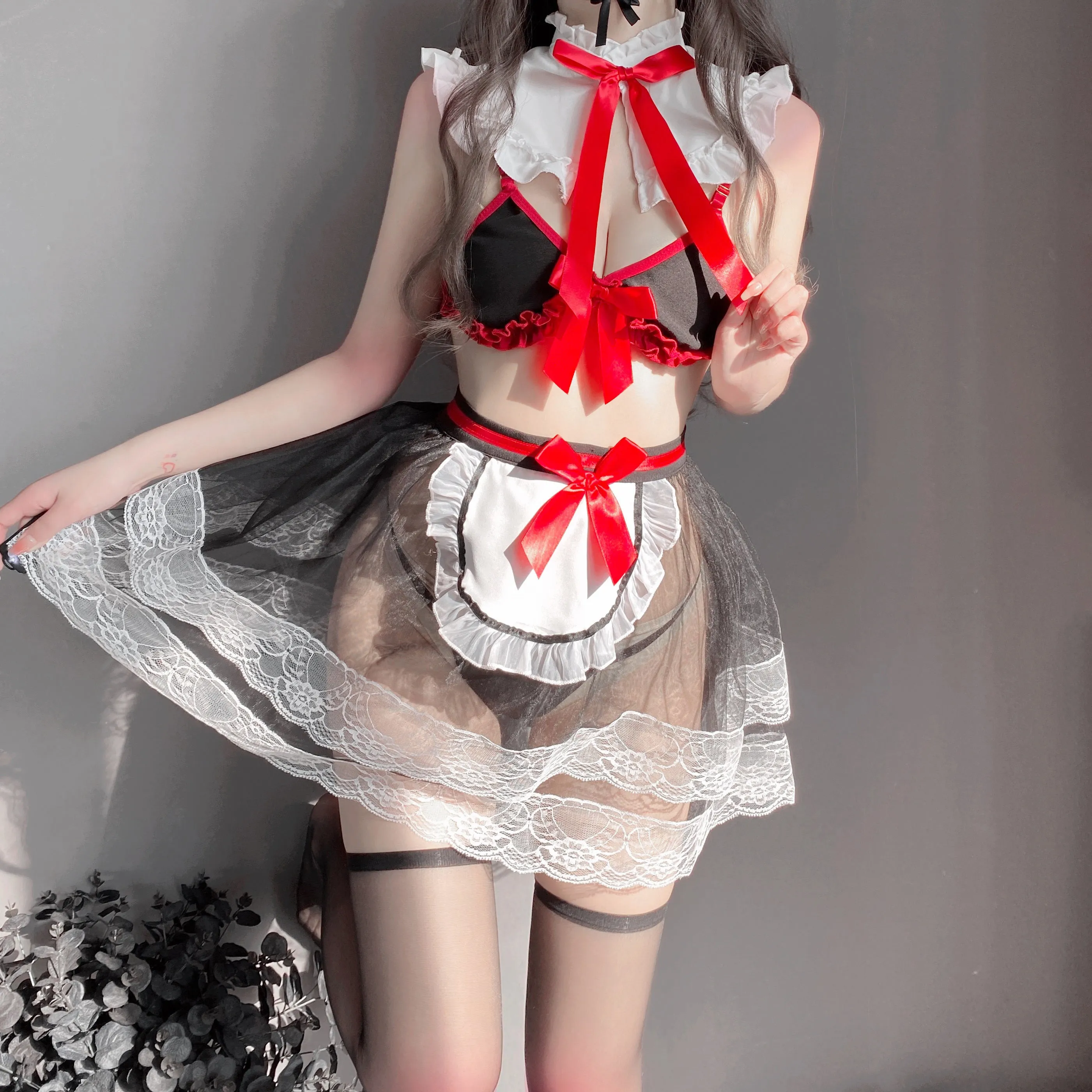 T-2505 Servant pajamas uniform seduction passion suit midnight glamour pure lust costume