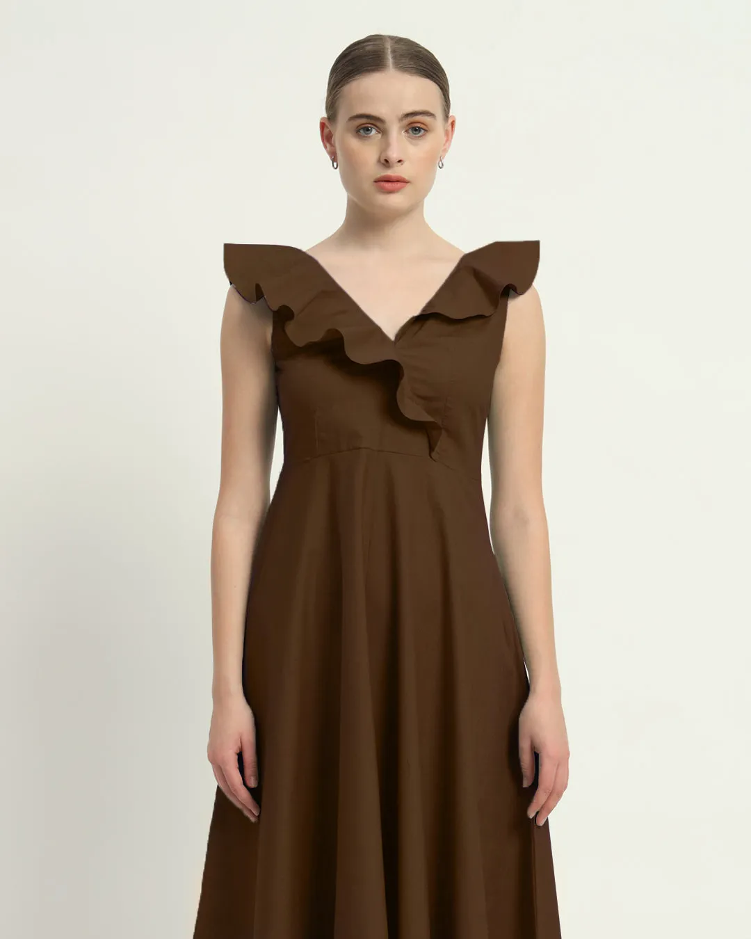 The Albany Nutshell Cotton Dress