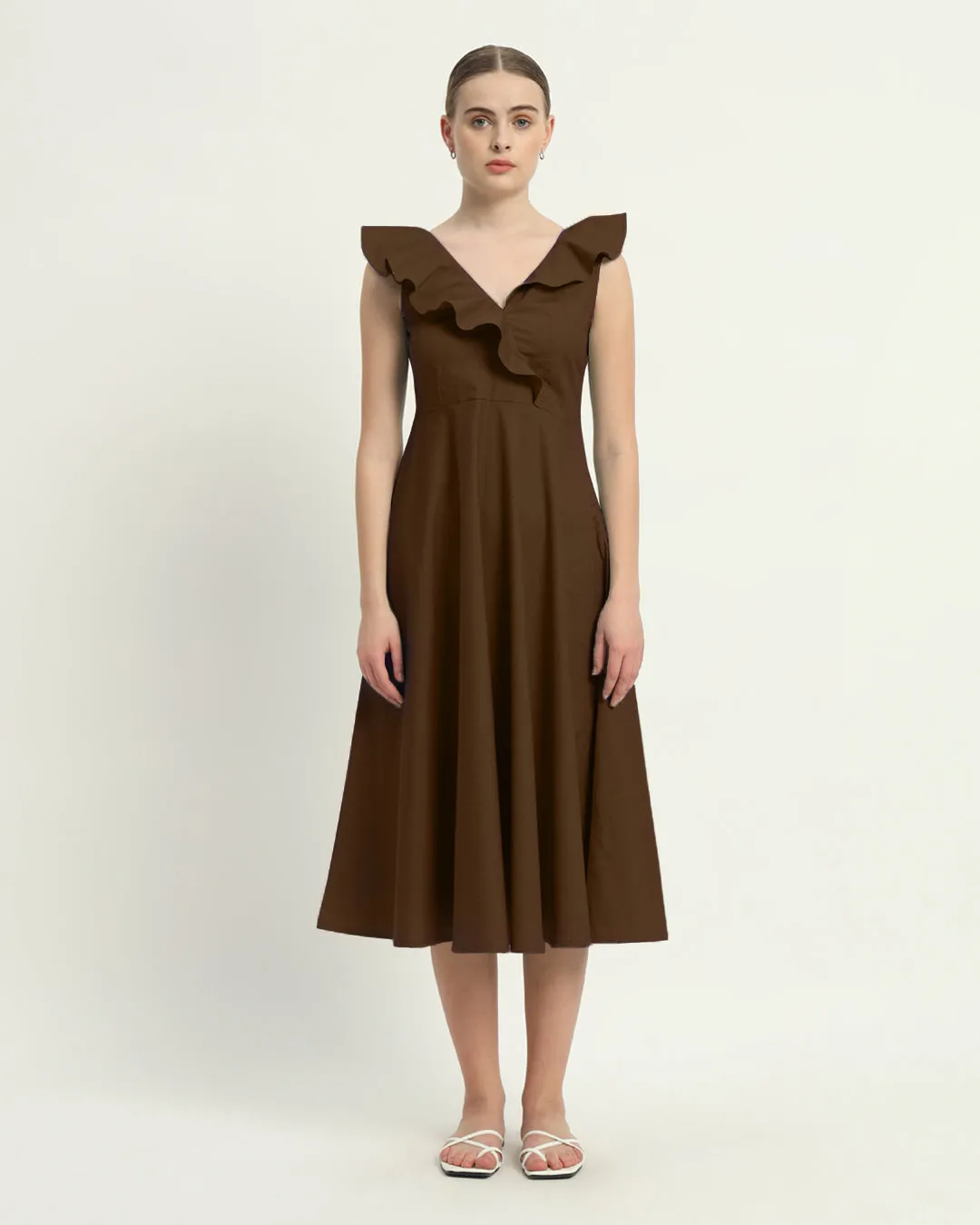 The Albany Nutshell Cotton Dress