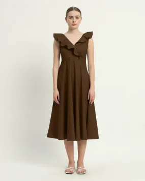 The Albany Nutshell Cotton Dress