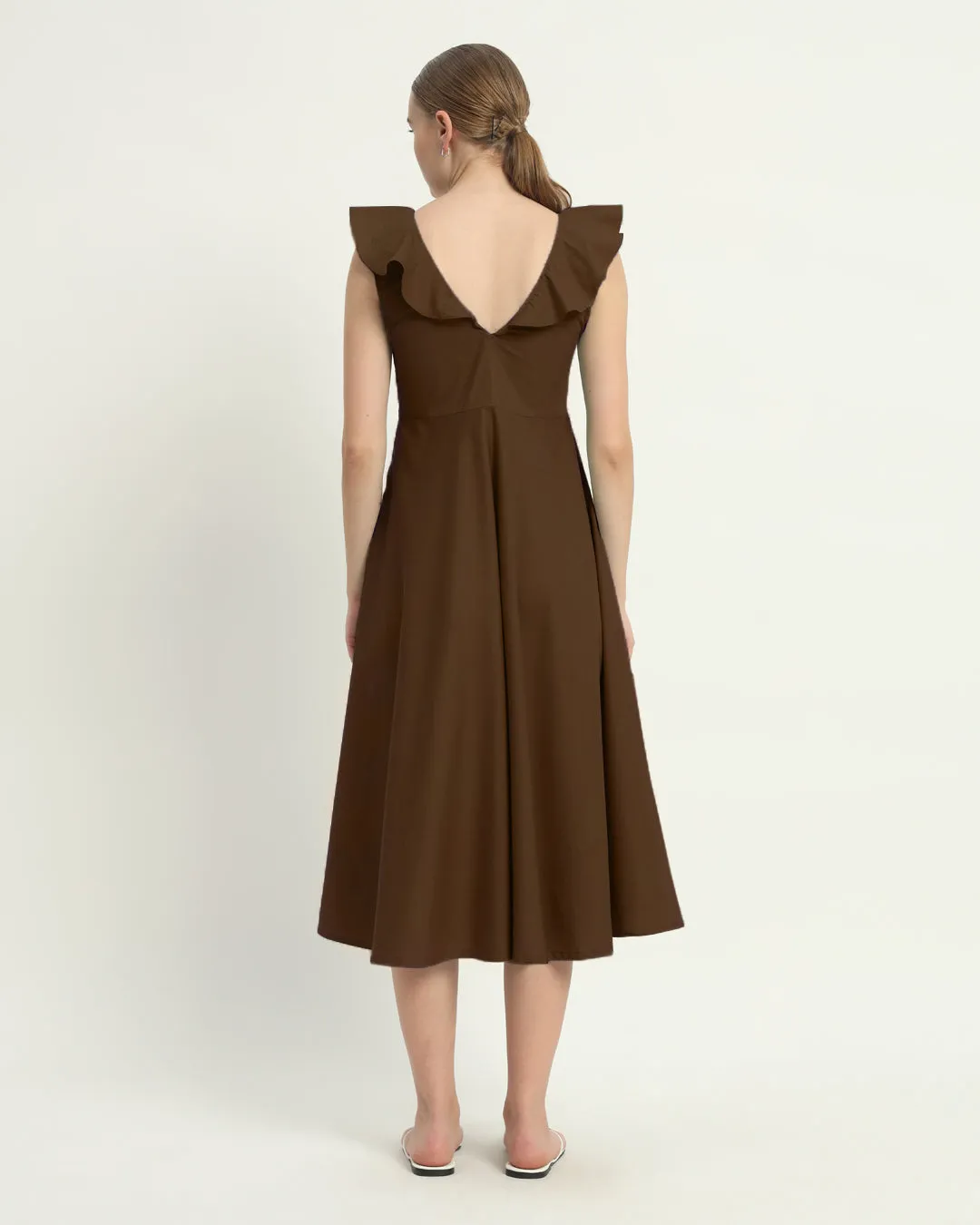 The Albany Nutshell Cotton Dress