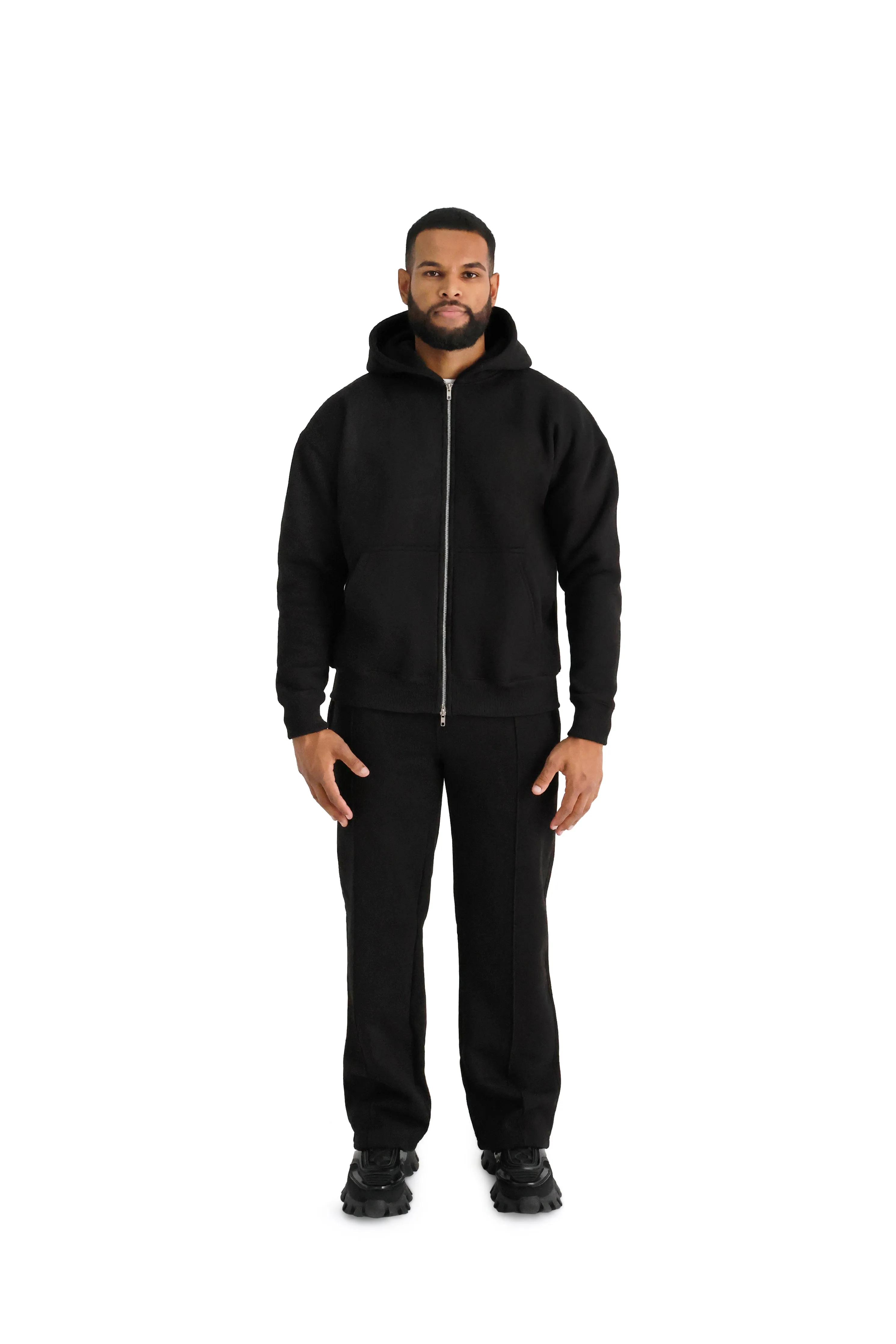 Ultra Luxury Wide Leg Joggers 550GSM