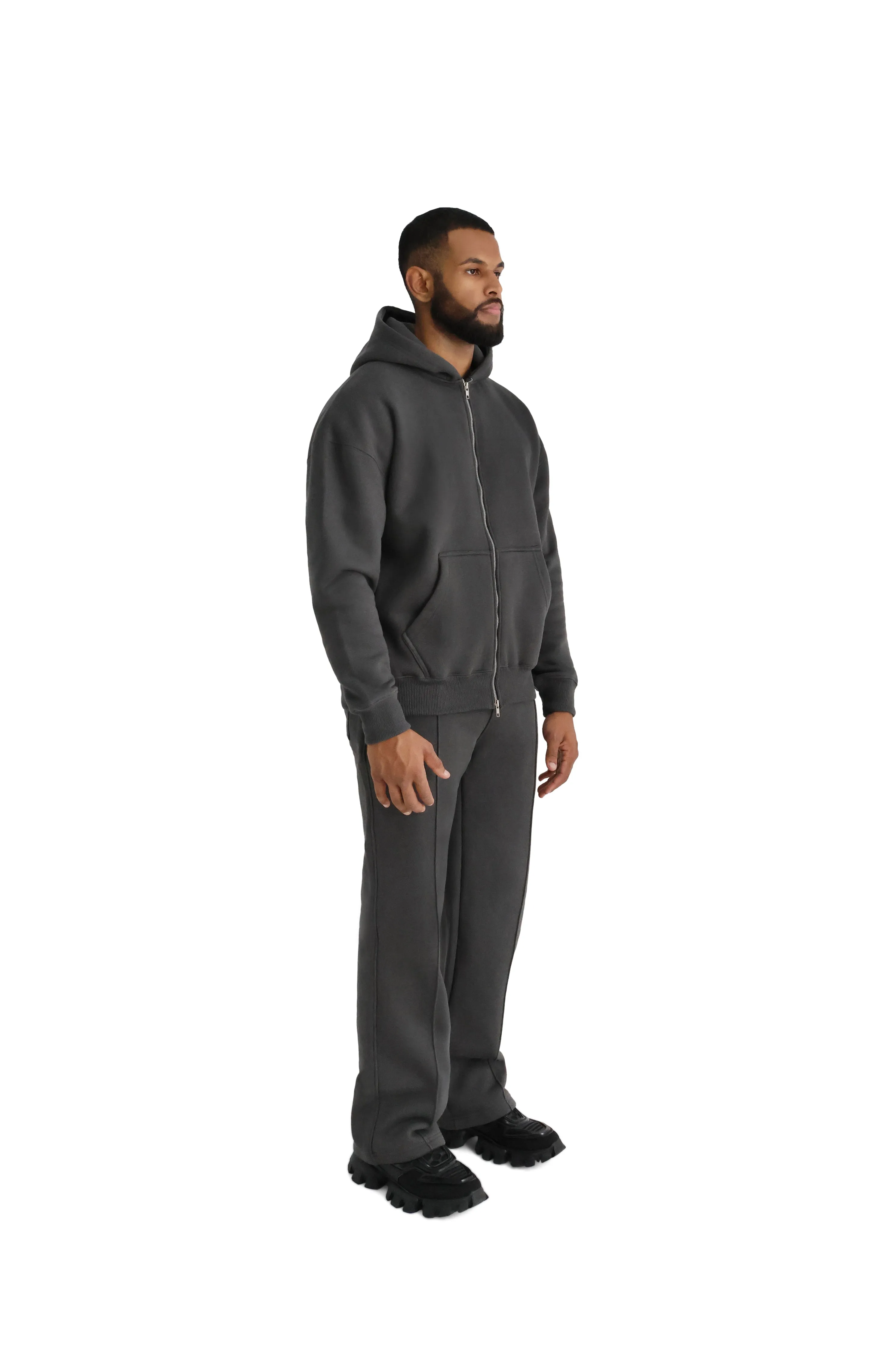 Ultra Luxury Wide Leg Joggers 550GSM