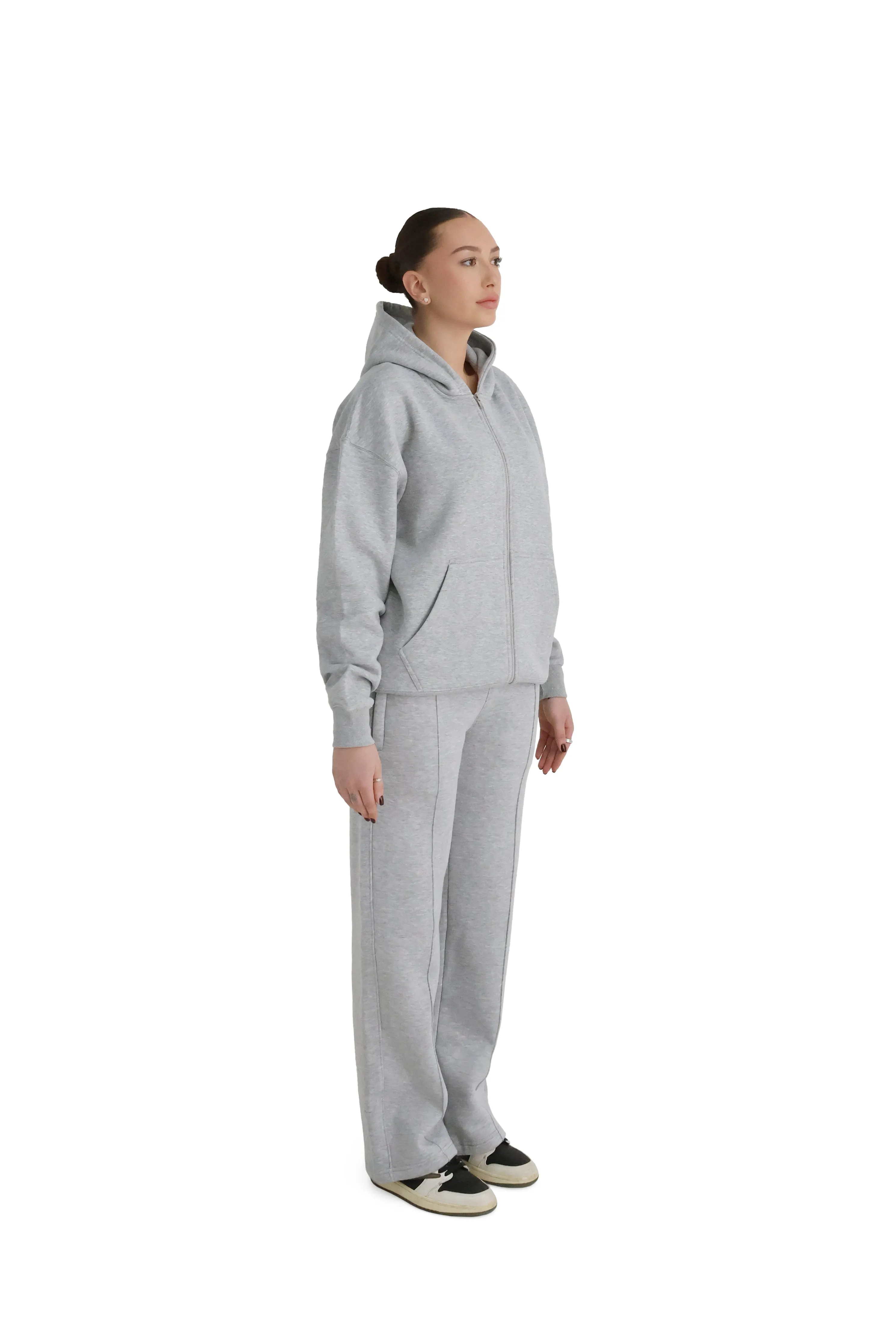 Ultra Luxury Wide Leg Joggers 550GSM
