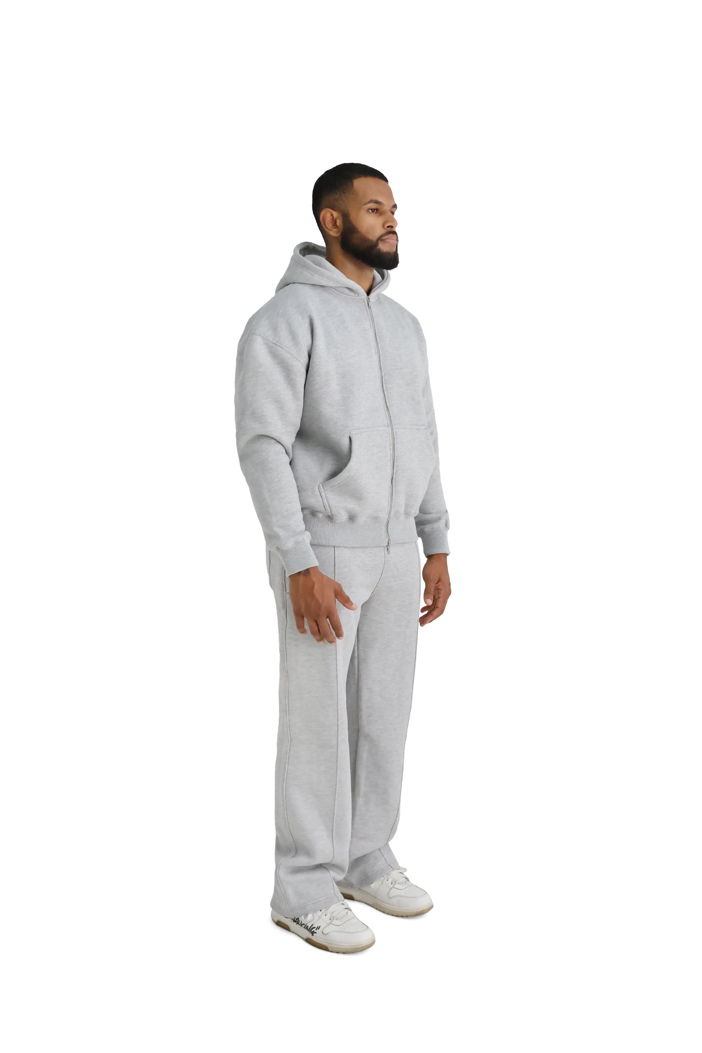 Ultra Luxury Wide Leg Joggers 550GSM